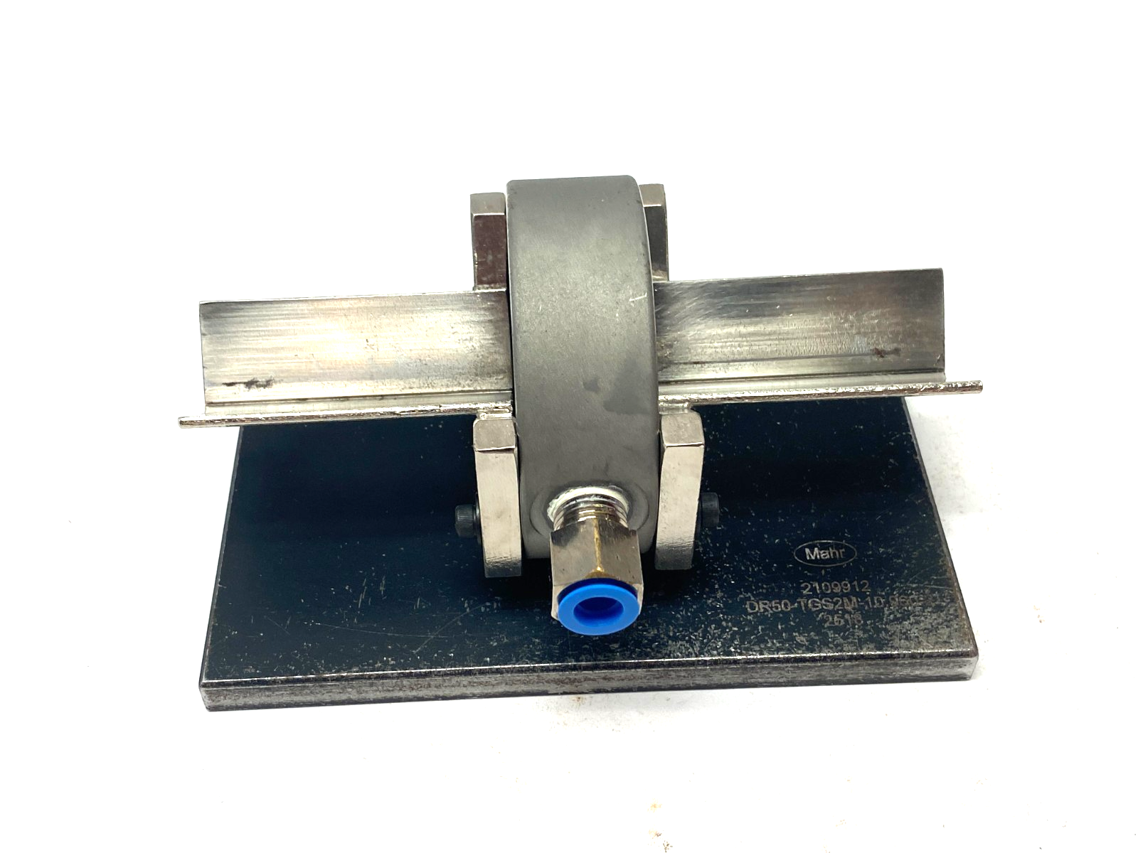 Mahr 2109911 Dimensionair 2-Jet Air Ring Gauge DR50-TGS2M-10.960-1 w/ Base Plate - Maverick Industrial Sales