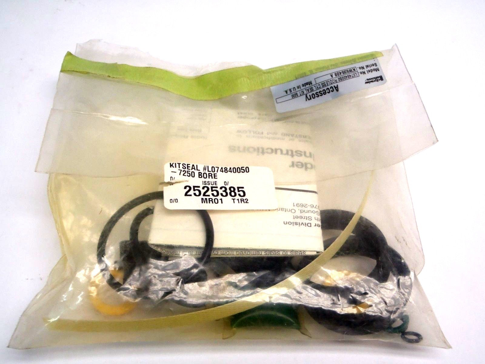 Parker Schrader Bellows L074840050 Rodless Cylinder Seal Kit 50mm Missing Pieces - Maverick Industrial Sales