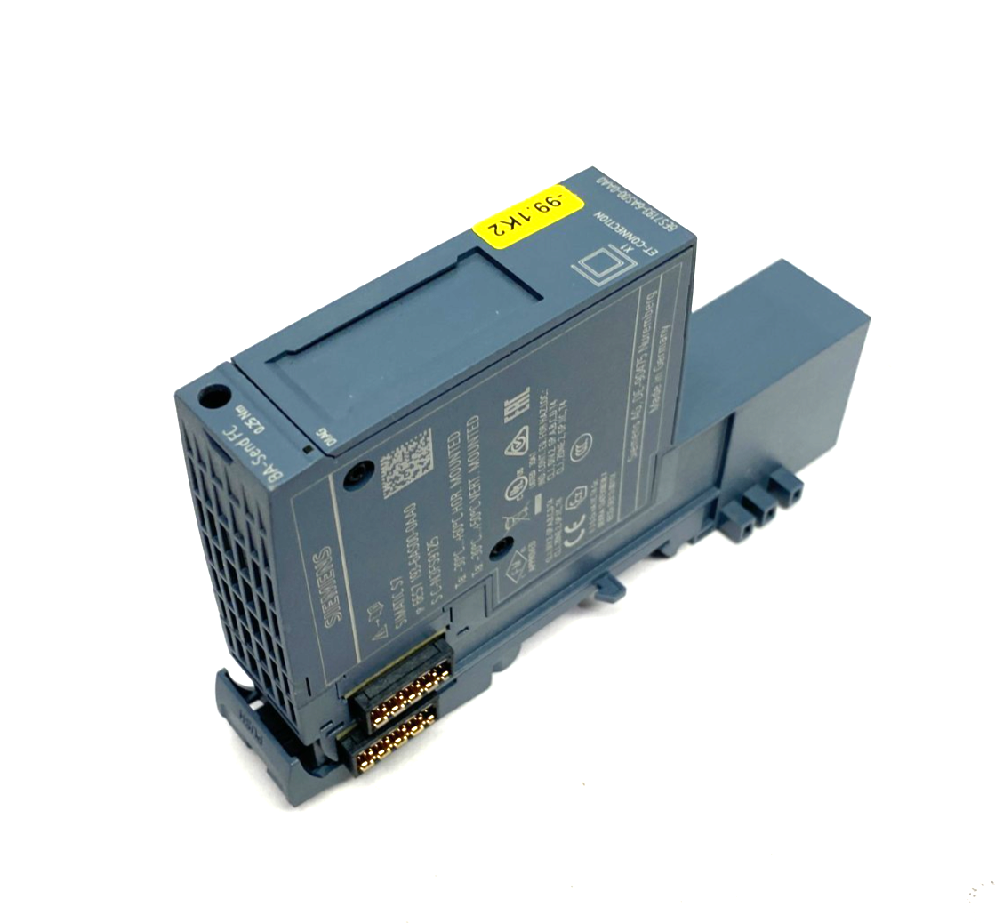 Siemens 6ES7193-6AS00-0AA0 SIMATIC ET 200SP Bus Adapter, w/ 6ES7193-6BN00-0NE0 - Maverick Industrial Sales
