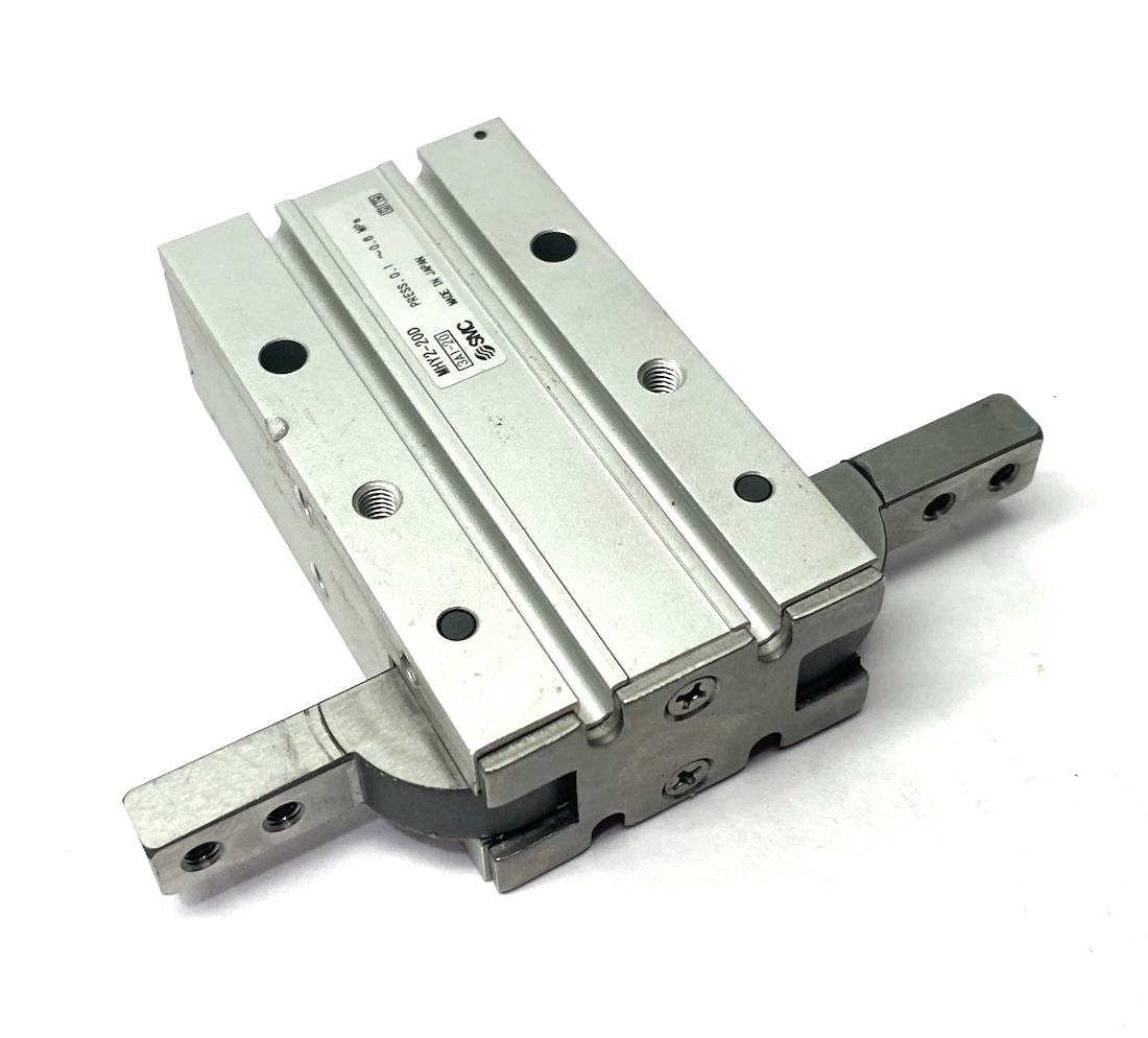 MHY2-20D | SMC Compact Pneumatic Angular Gripper, 180-Degree, 2-Finger - Used - Maverick Industrial Sales