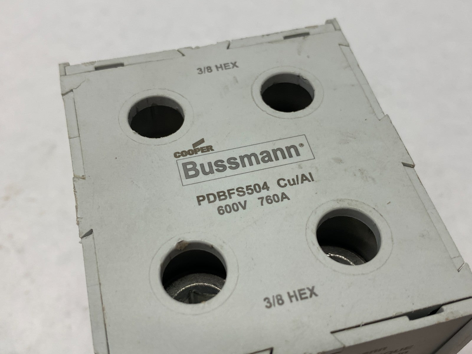 PDBFS504 | Bussmann Power Distribution Block 600V 760A - New – Open box - Maverick Industrial Sales