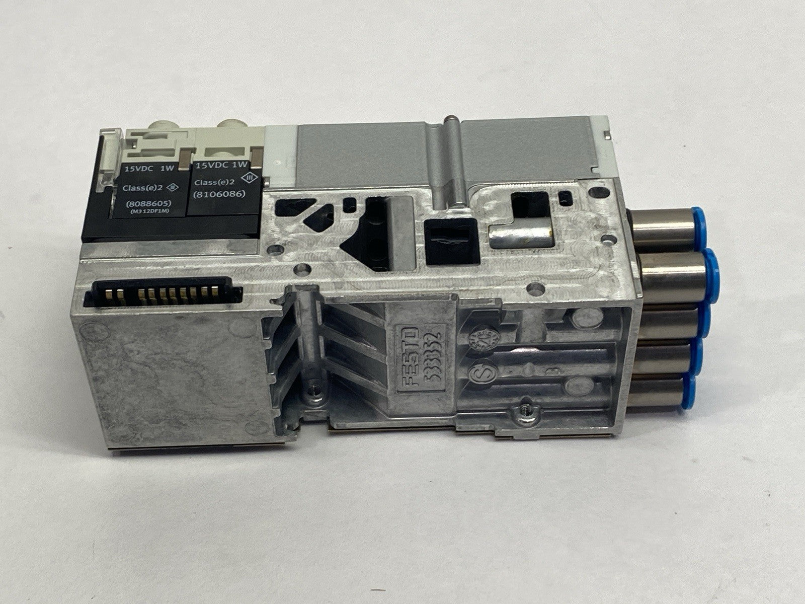 Festo VMPA1-FB-AP-4-1 Sub Base w/ VMPA1-FB-EMS-8 Module VMPA1-M1H-G-PI Solenoid - Maverick Industrial Sales