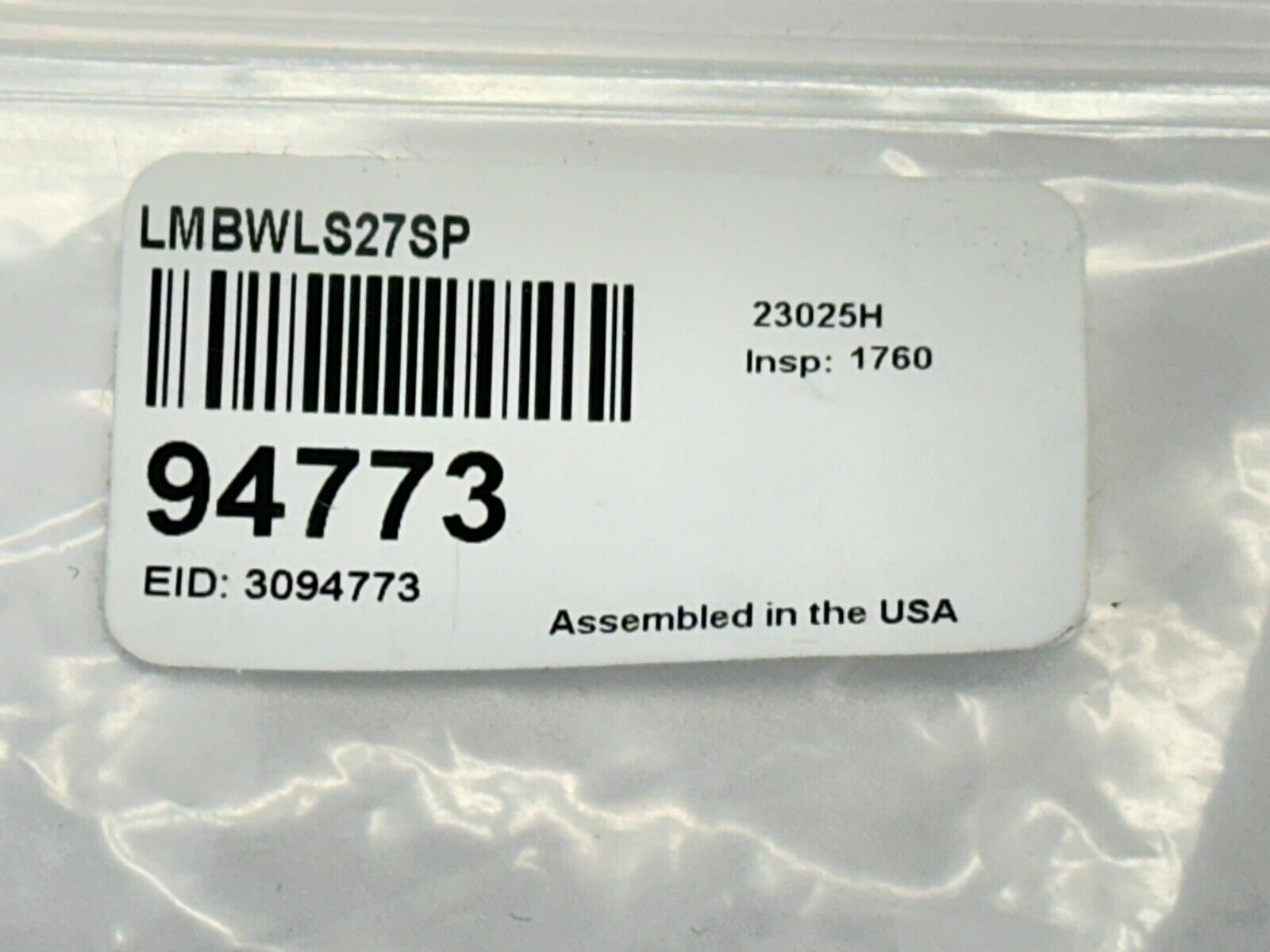 Banner LMBWLS27SP Snap Clip Bracket 94773 - Maverick Industrial Sales