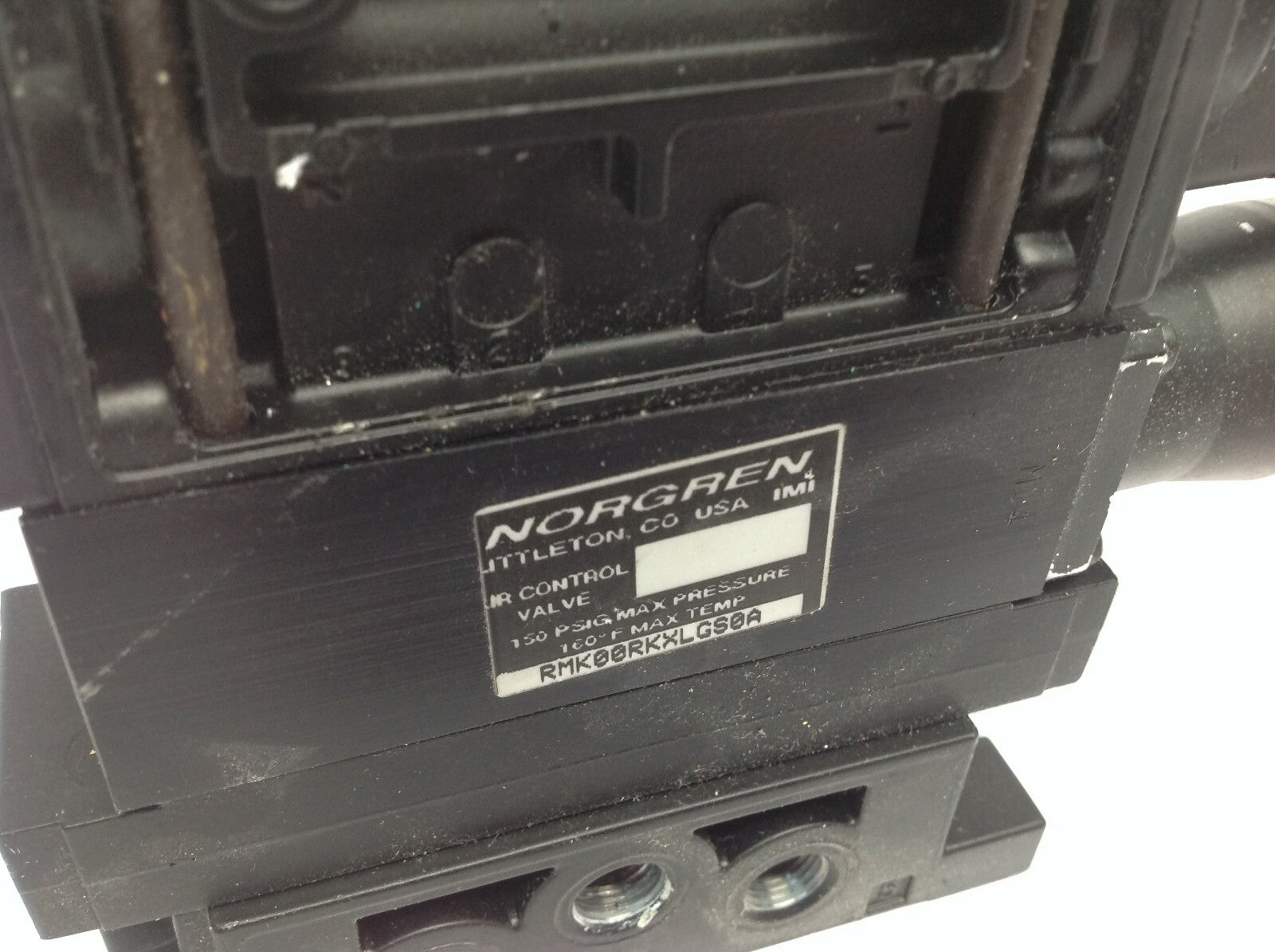 Norgren RMK00RKXLGS0A Regulator Valve w/ MK01EDA34ALNA Solenoid Valve - Maverick Industrial Sales