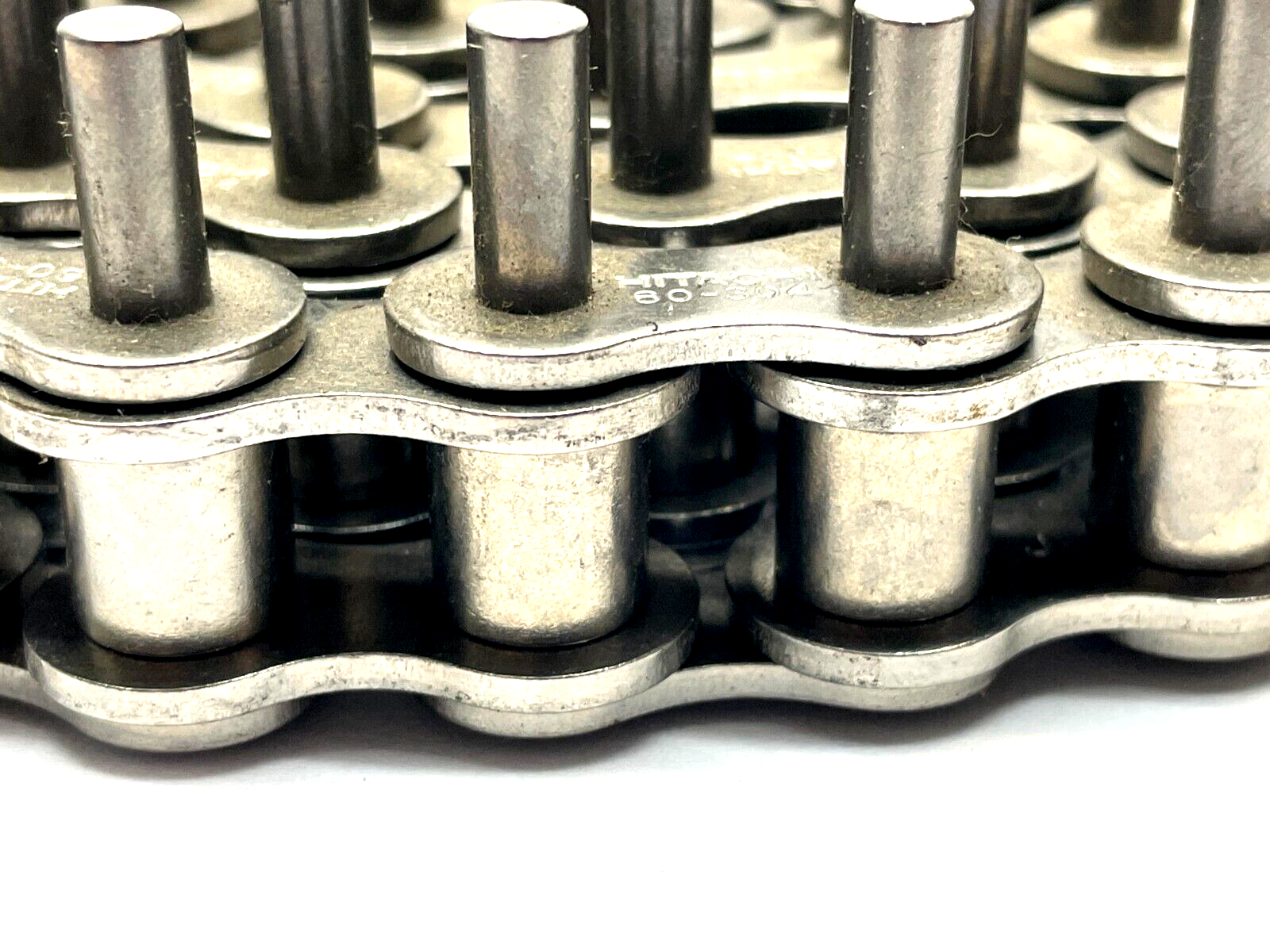 60-304 | Hitachi 48 Link Roller Chain Approx. 6 Foot - Used - Maverick Industrial Sales