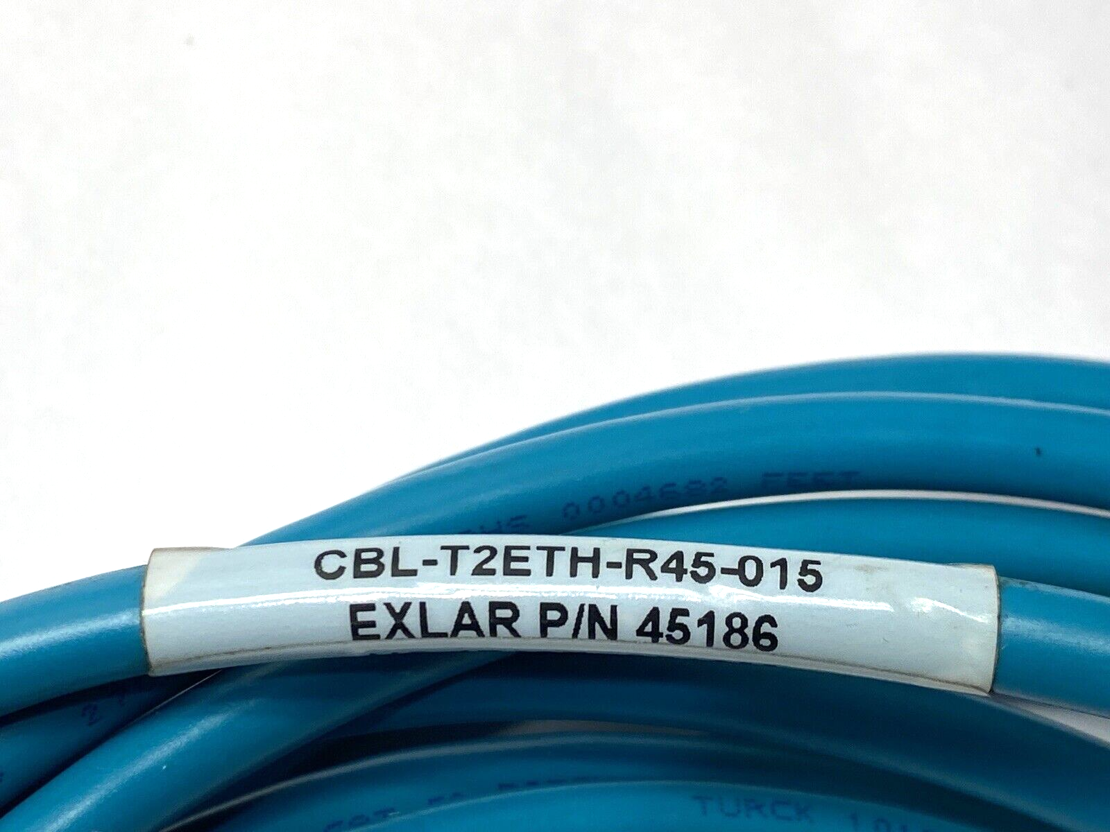 Turck CBL-T2ETH-R45-015 Double-Ended Cordset M12 to RJ45 Connectors U2-17297 - Maverick Industrial Sales