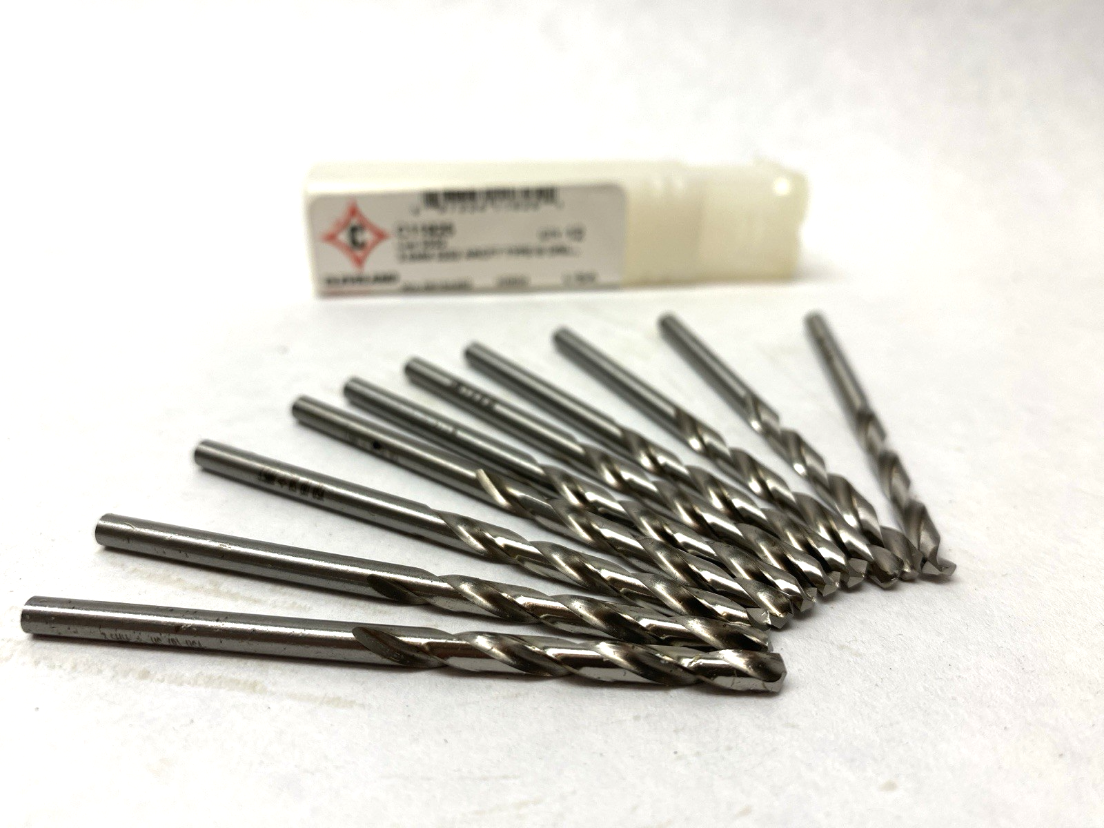 Cleveland Twist Drill C11825 3.5MM 2222 Aircraft Type B Drill LOT OF 10 - Maverick Industrial Sales