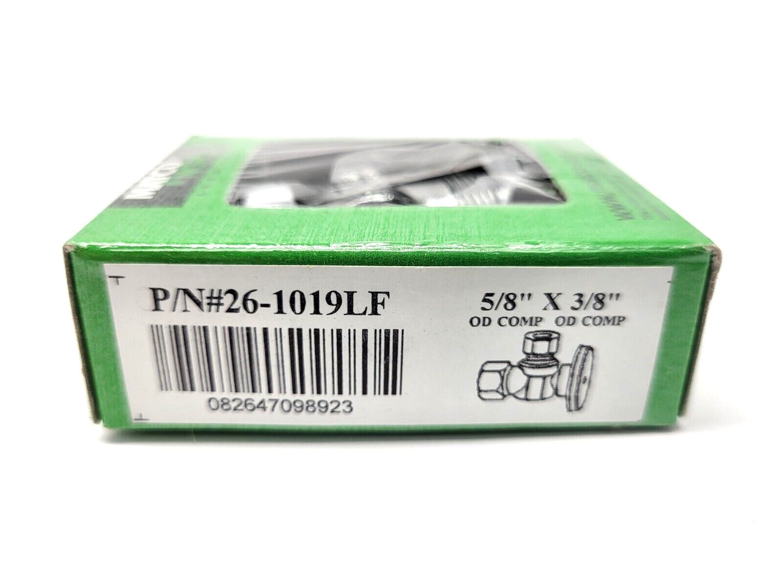 Matco Norca 26-1019LF Chrome Plate Supply Stop 1/4 Turn Ball Type 5/8" x 3/8" - Maverick Industrial Sales