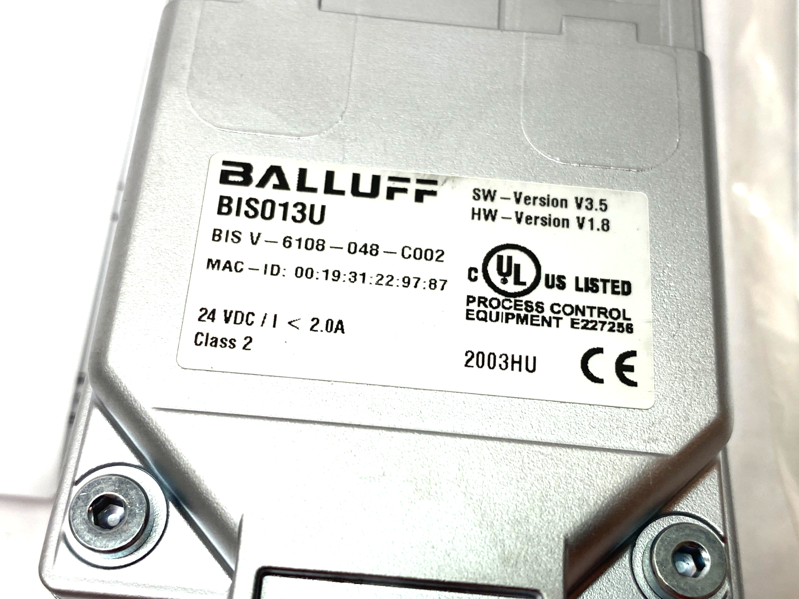 Balluff BIS013U Profinet I/O Multi-Frequency Processor BIS V-6108-048-C002 - Maverick Industrial Sales