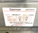 Spencer VB030B-011 Vortex Regenerative Vacuum Blower 4.7A@460 Maximum VBA93010 - Maverick Industrial Sales