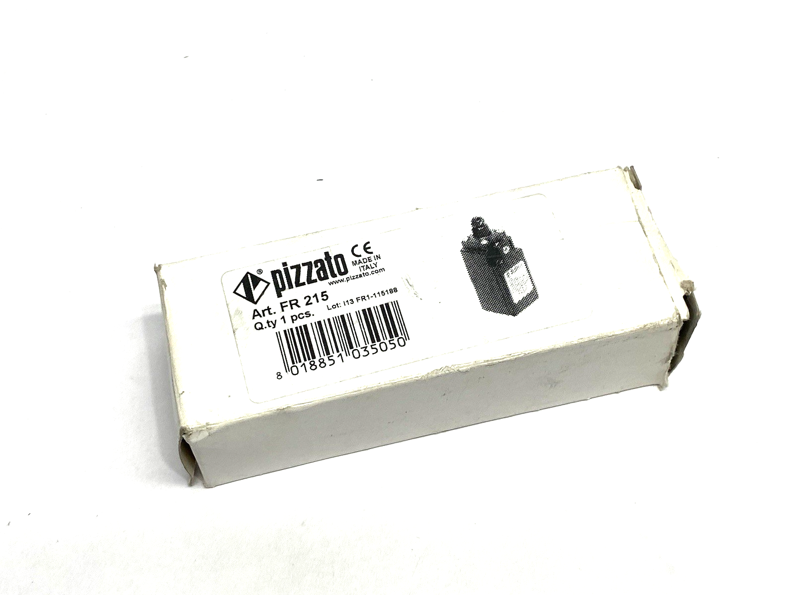 FR 215 | Pizzato Position Switch with Roller Piston Plunger 1NO-1NC Snap Action - New – Open box - Maverick Industrial Sales