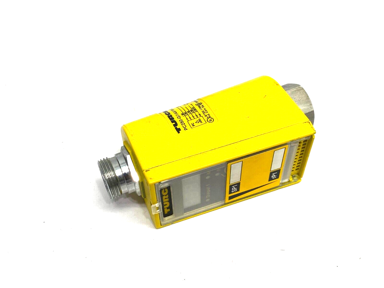 Turck PC250-Gi1/4A1M-ARX-B1151 Pressure Sensor with Relay Output 6831075 - Maverick Industrial Sales