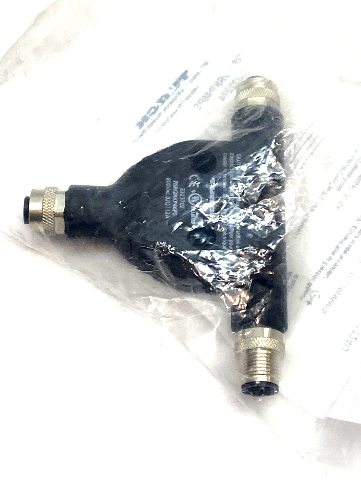 RSP/2RKP46PS | Turck M12 Power T‑Splitter S‑Coded 600VAC 12A 100022274 - New - Maverick Industrial Sales