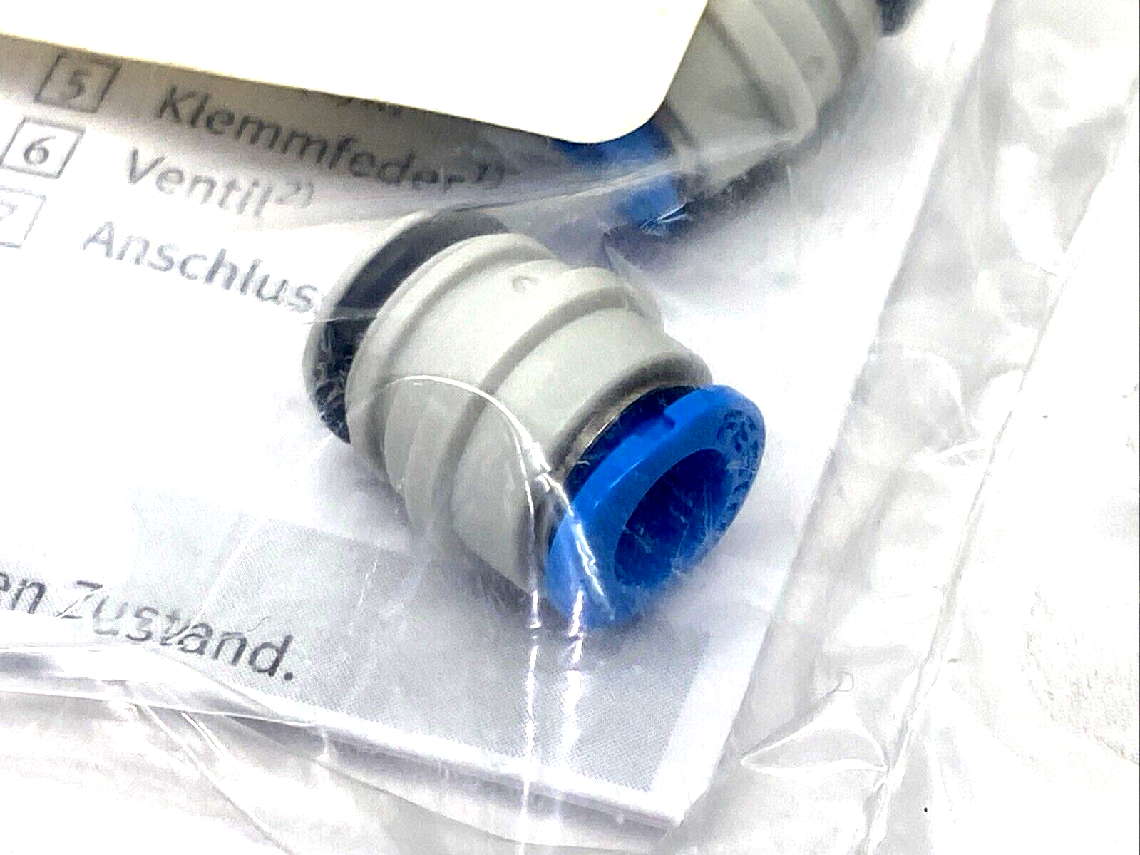 Festo QSPKG14-6 Cartridge 14mm, For 6mm O.D. Tube 132930 LOT OF 10 - Maverick Industrial Sales
