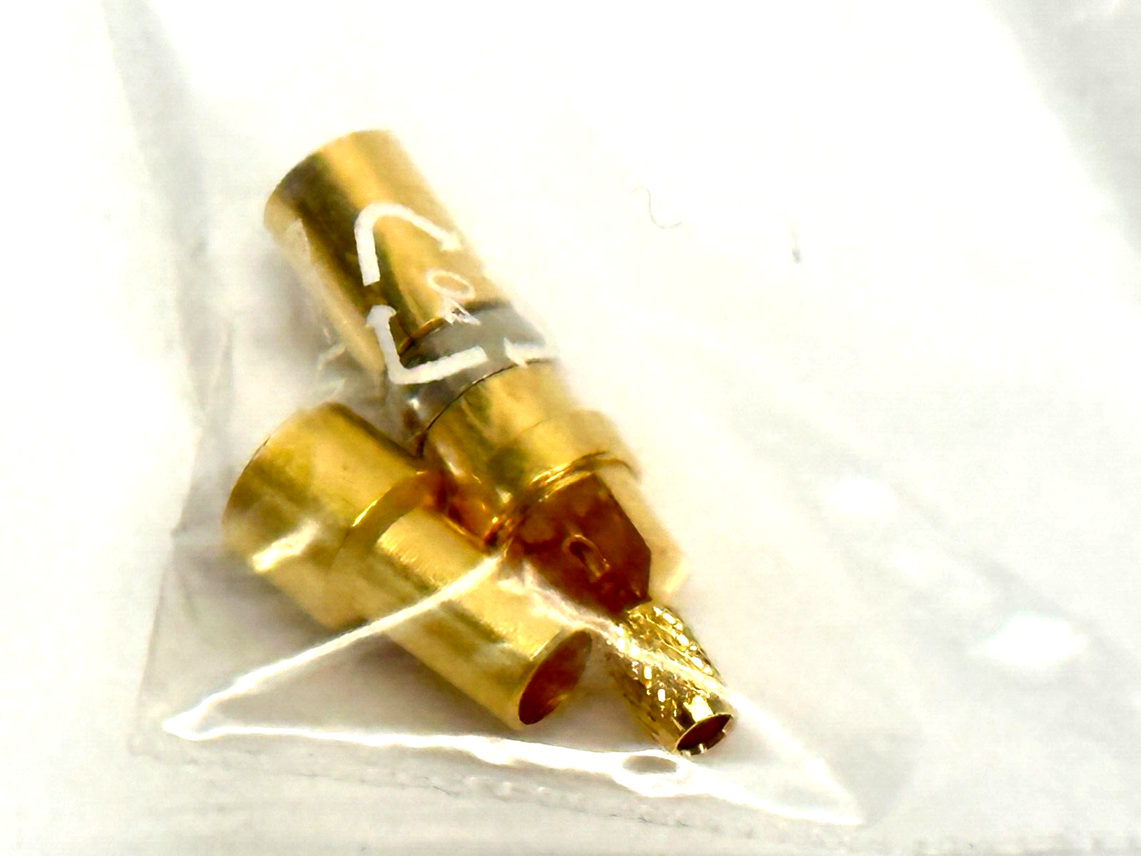 Harting 09030006160 DIN 41612 Connectors Coaxial Contacts Type M Male LOT OF 2 - Maverick Industrial Sales