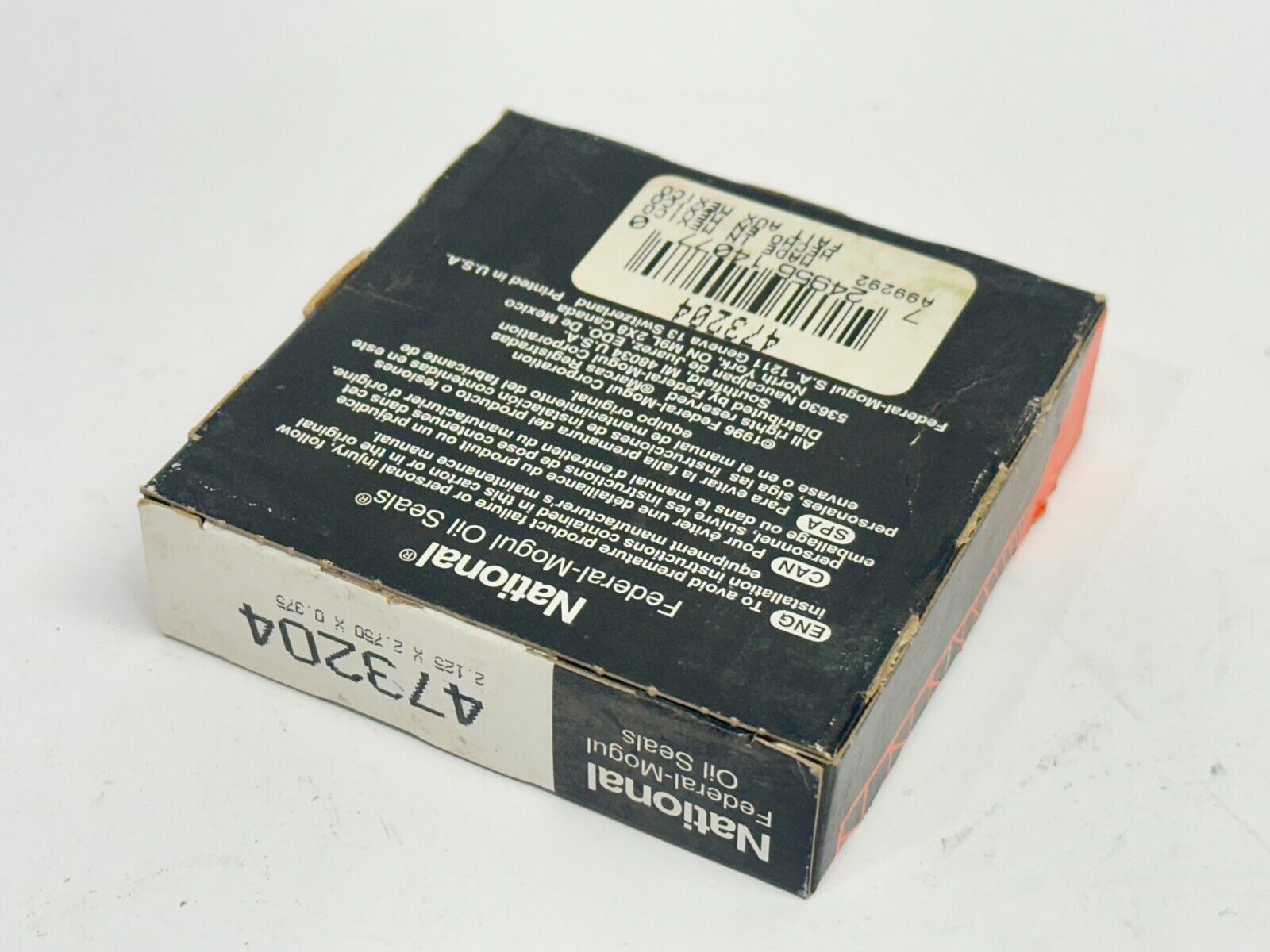 National Federal Mogul 473204 Oil Seal 2.125 x 2.750 x 0.375" - Maverick Industrial Sales