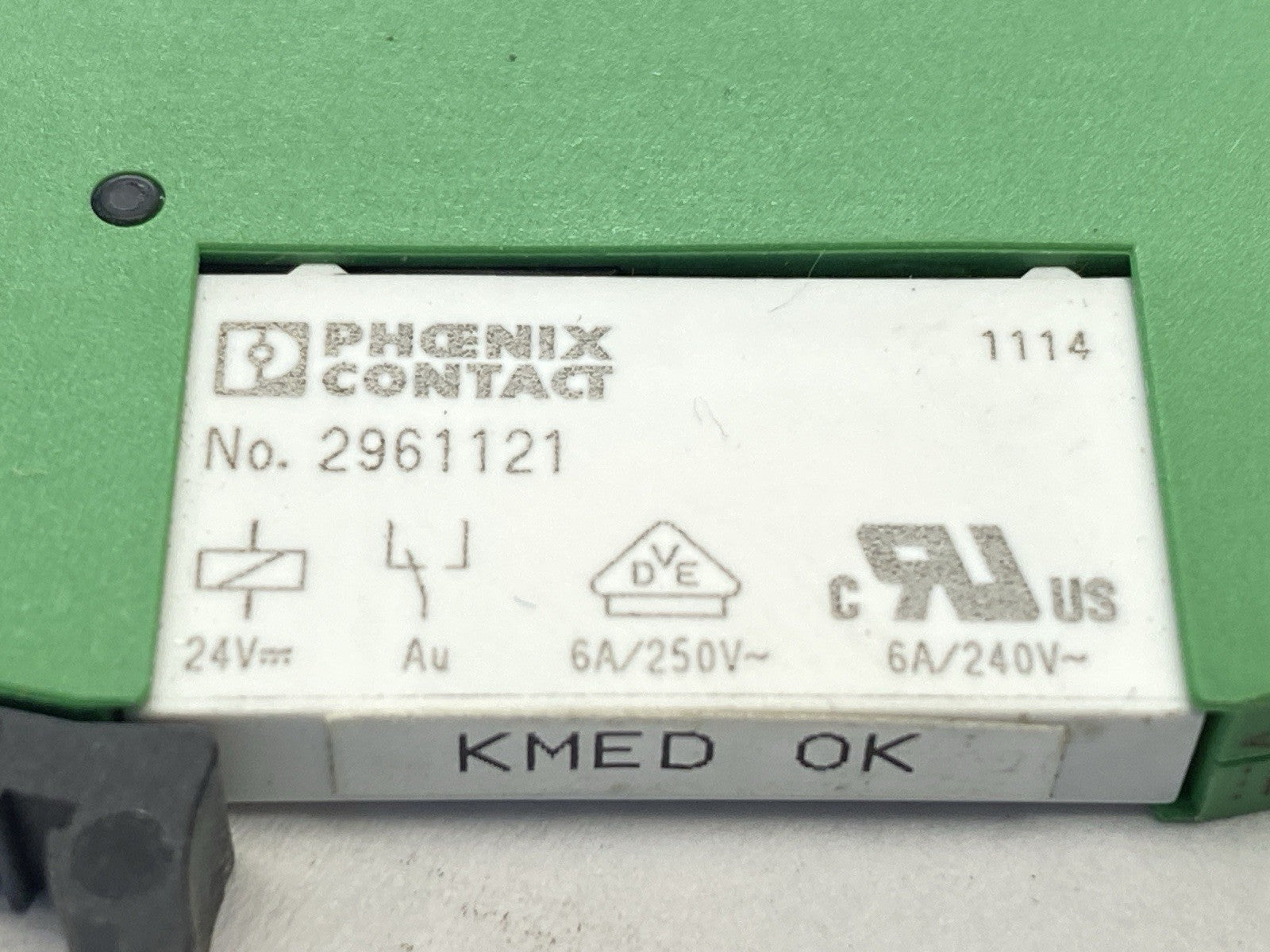 Phoenix Contact REL-MR- 24DC/21AU Relay 2961121 PLC-BSC-24DC/21 2966016 LOT OF 3 - Maverick Industrial Sales