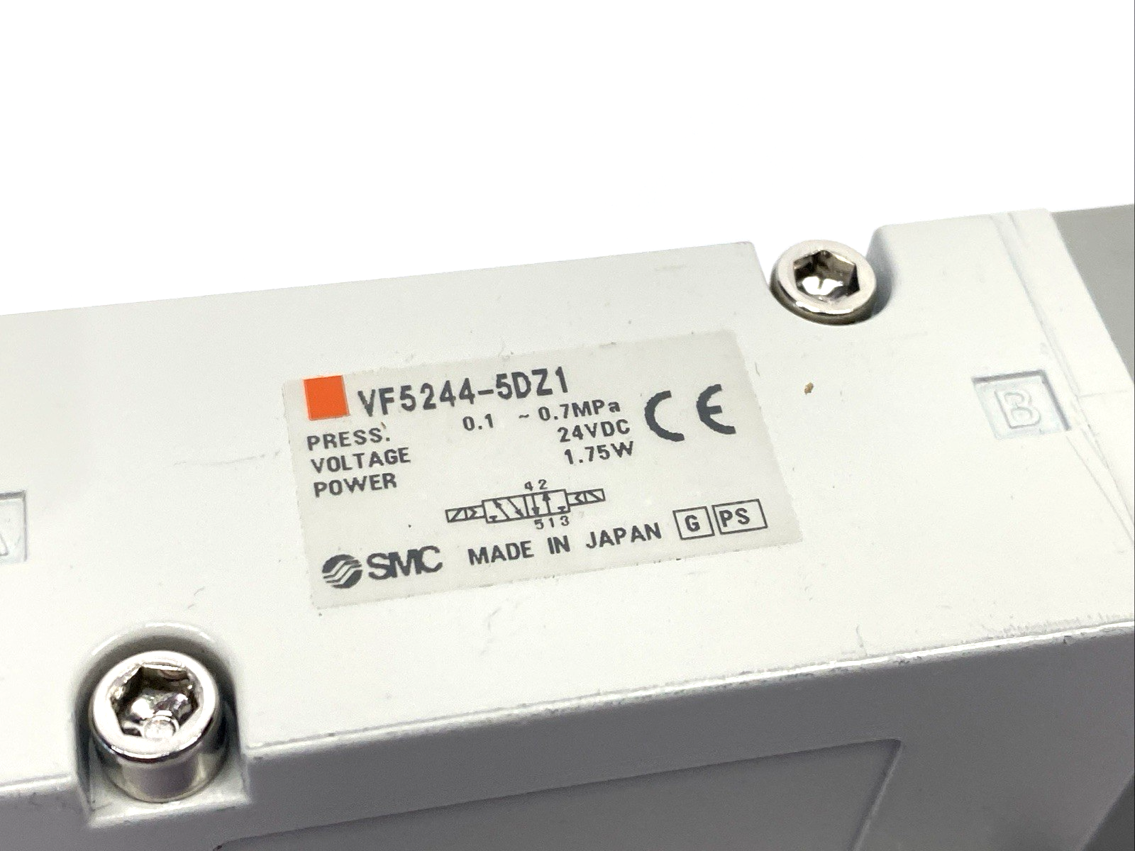 SMC VF5244-5DZ1 Solenoid Valve & Base - Maverick Industrial Sales