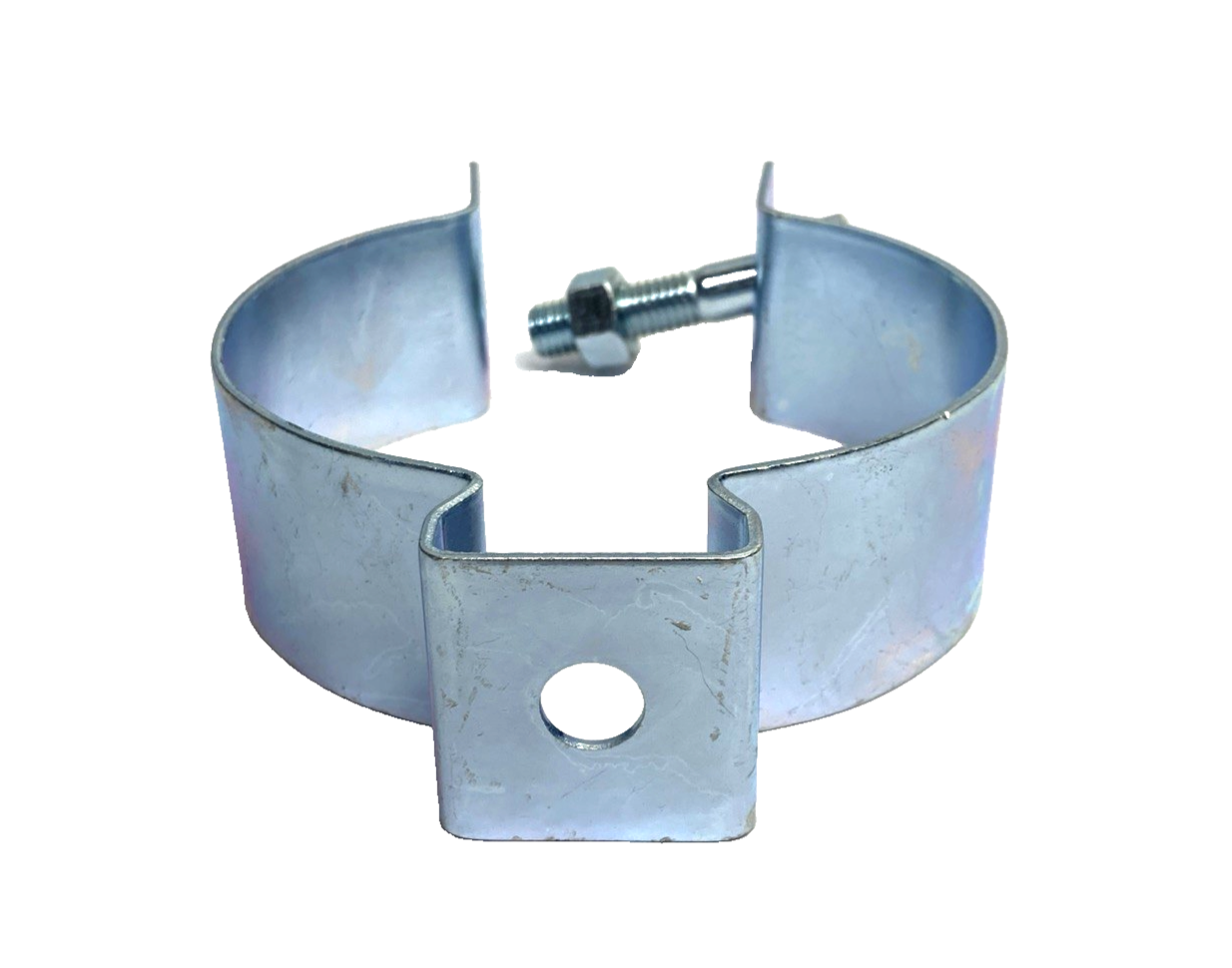 3006T85,9B | Minerallac 9B 4" Conduit/Pipe Hanger w/Bolt & Nut EMT/RMC, Zinc Plated LOT OF 10 - New Other - Maverick Industrial Sales