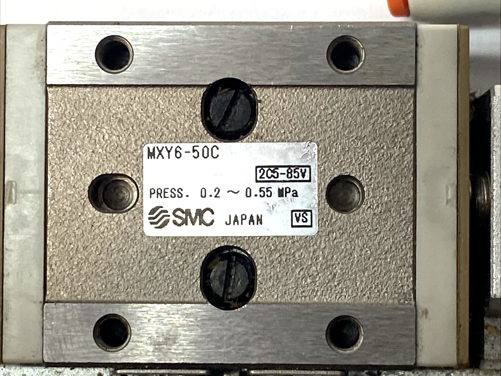 MXY6-50C | SMC Air Slide Table 6mm Bore 50mm Stroke - Used - Maverick Industrial Sales