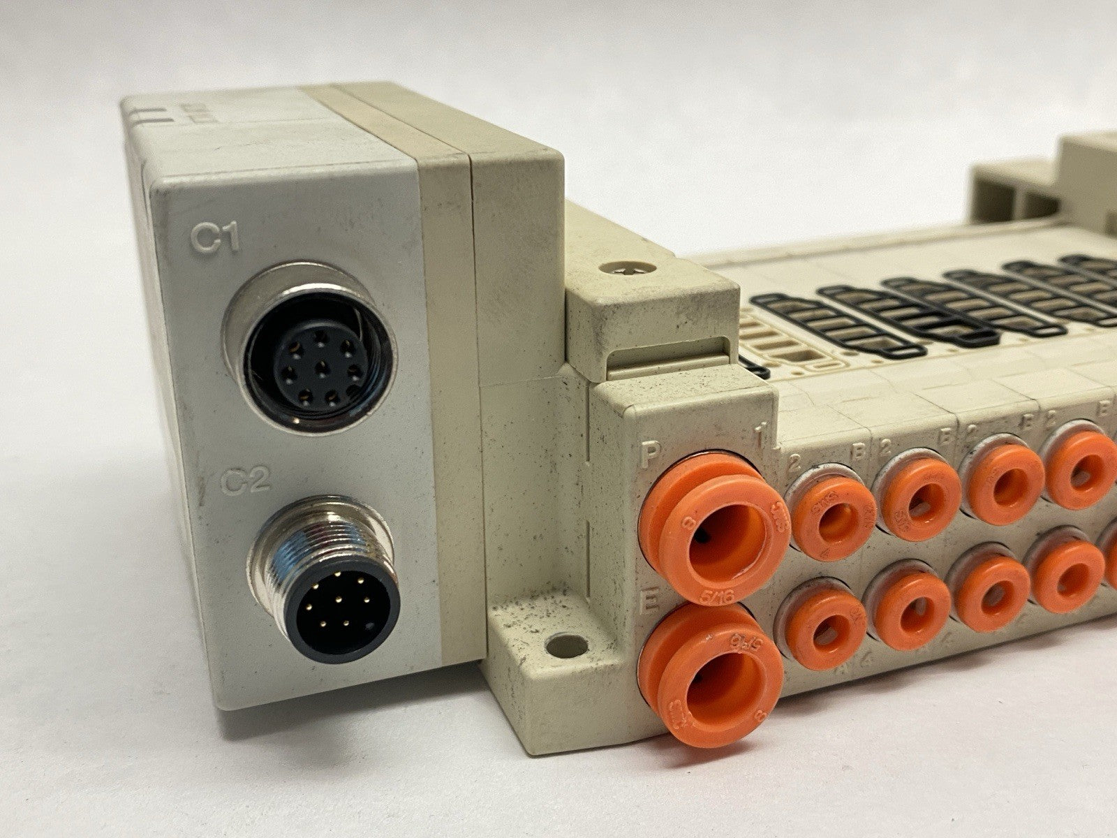 SMC 10-SS5V1-W10S0D-09U-N3 Pneumatic Manifold Assembly 9-Station - Maverick Industrial Sales