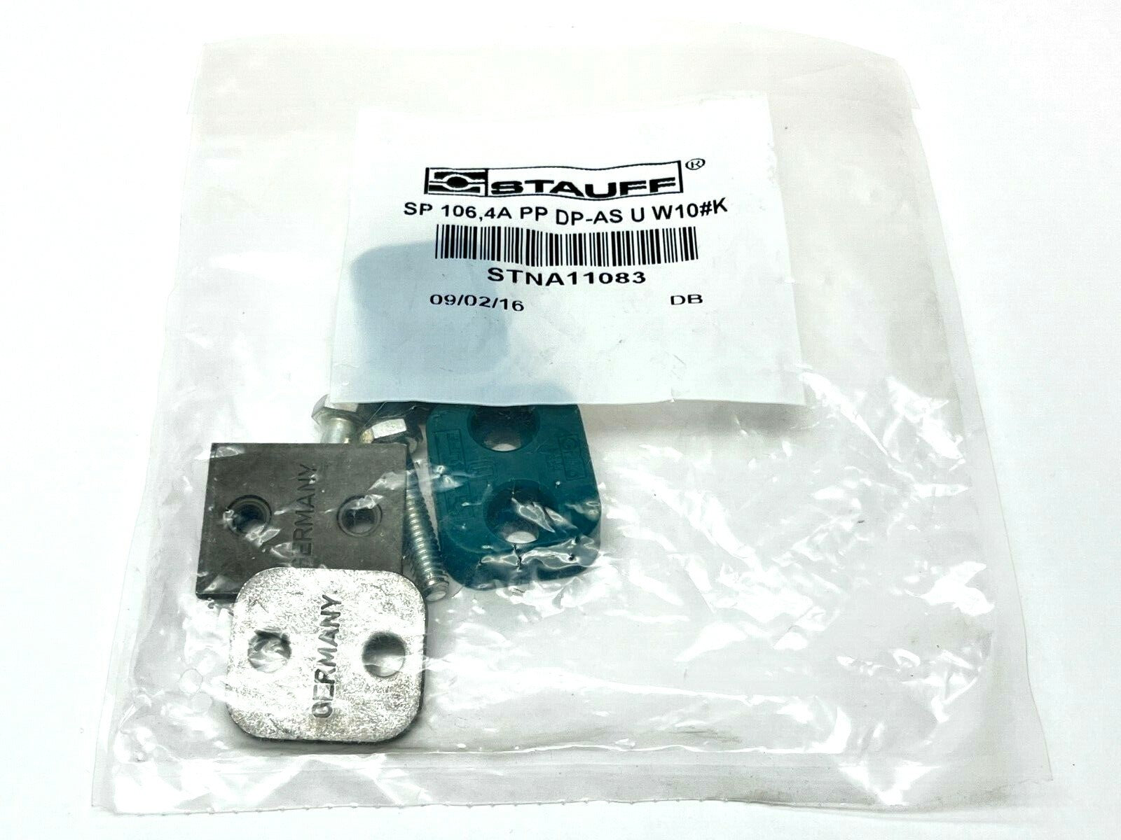 Stauff SP 106,4A PP DP-AS U W10#K Clamp STNA11083 - Maverick Industrial Sales