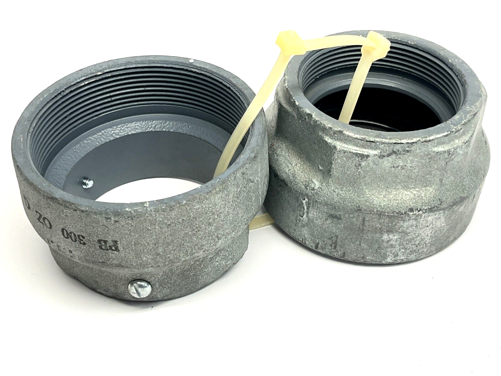 OZ Gedney PB300 3" Inch Rigid/IMC Conduit Pull Box End Fitting 4" Sleeve - Maverick Industrial Sales
