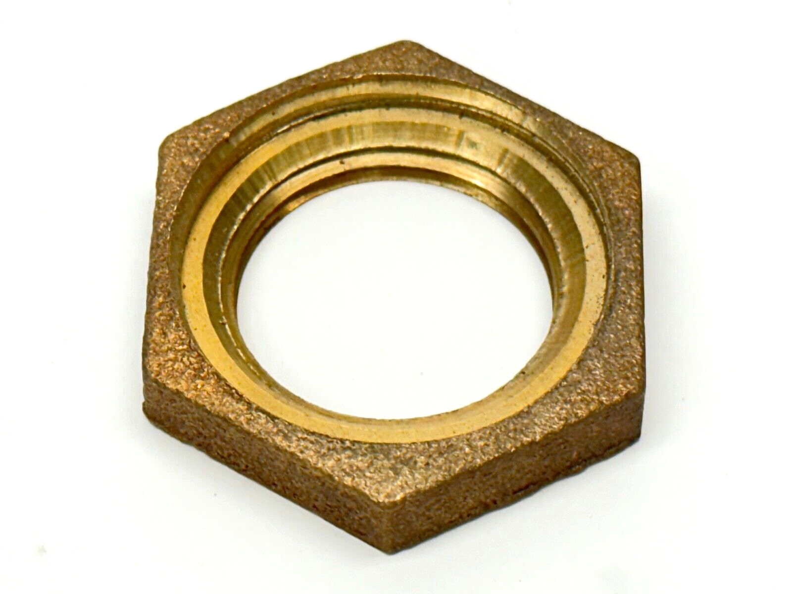 3/4" Locknut Hex Brass LOT OF 7 - Maverick Industrial Sales