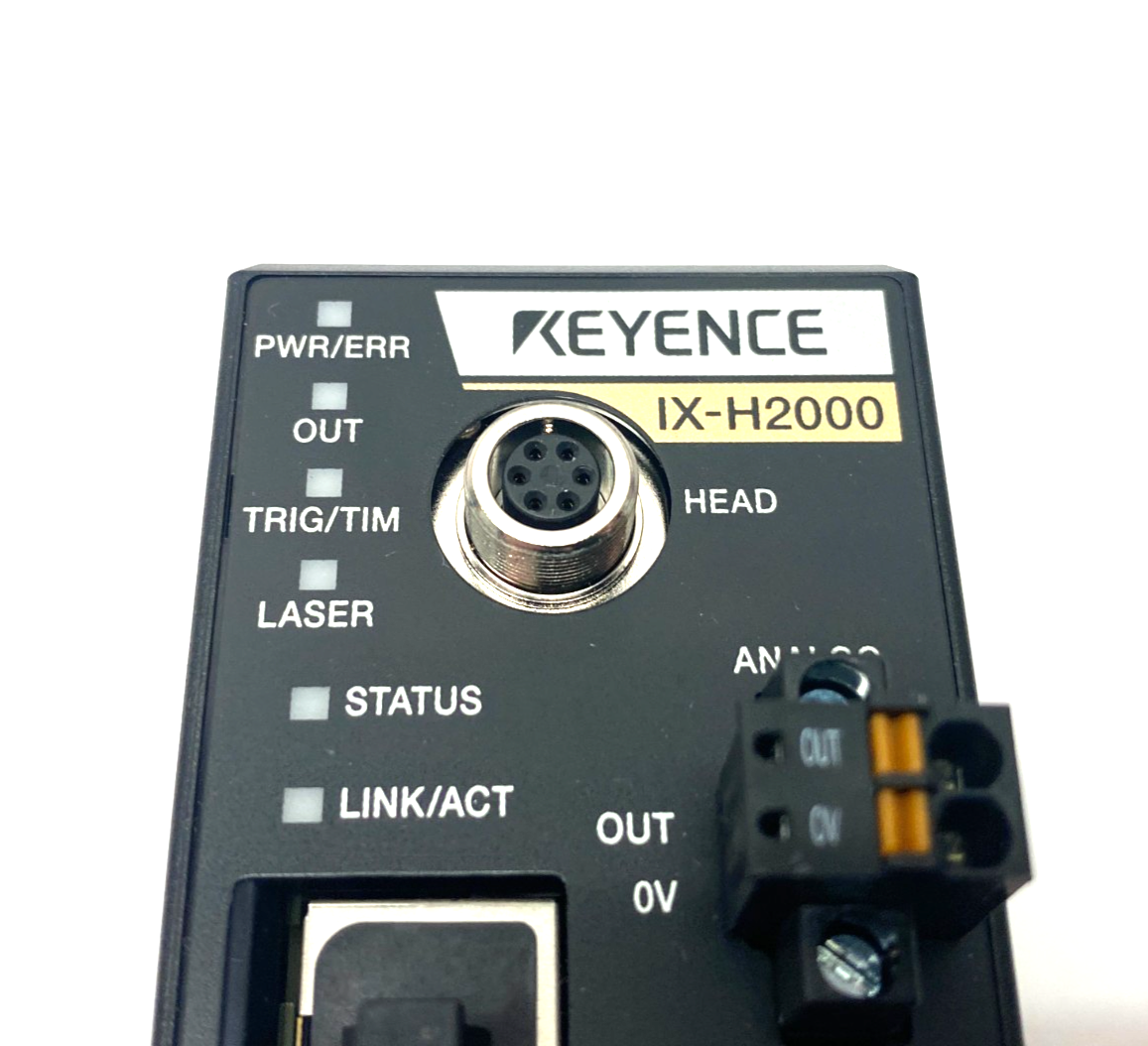 Keyence IX-H2000 Image-Based Laser Sensor Amplifier Main Unit - Maverick Industrial Sales