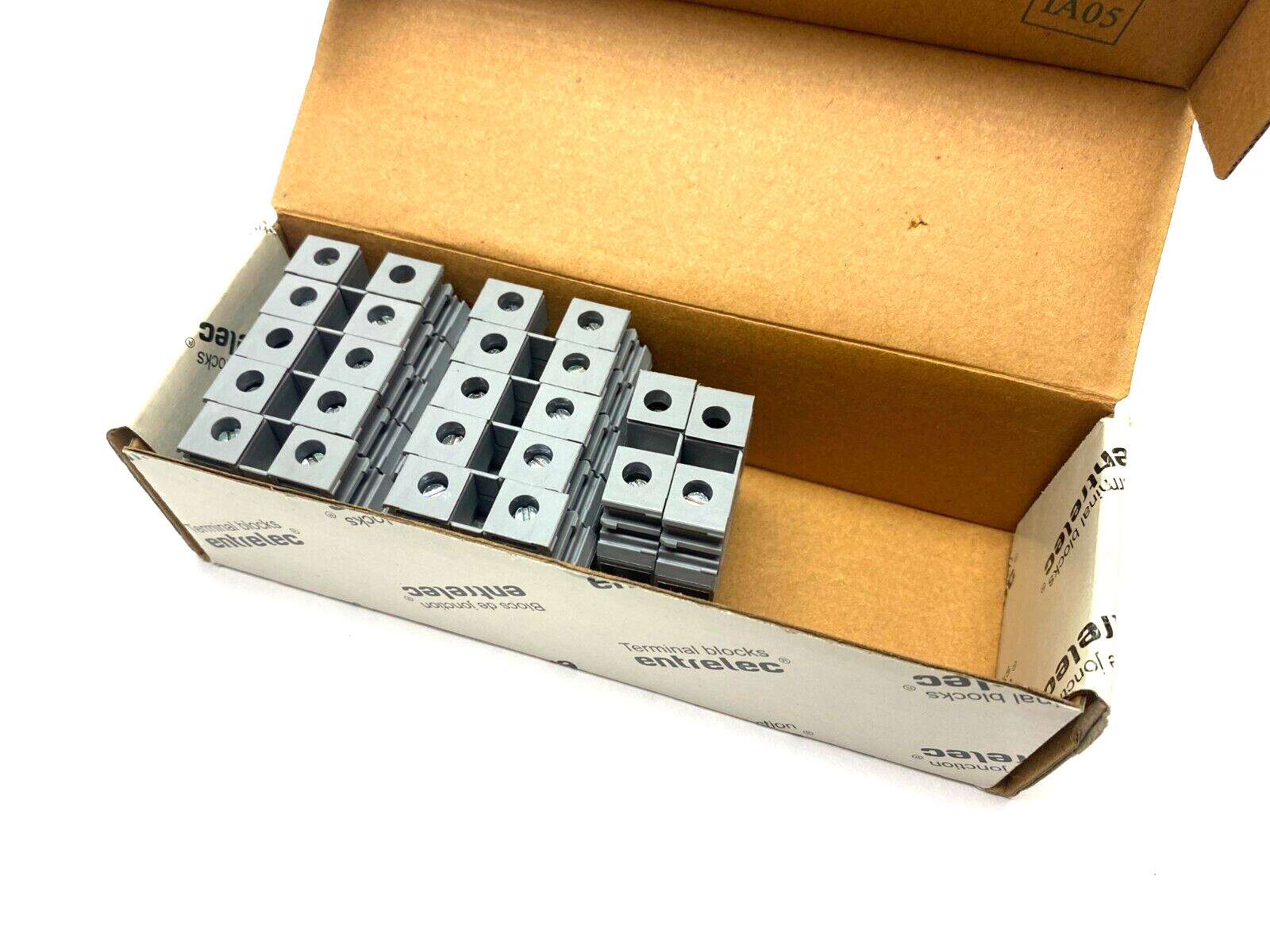 1SNA115129R1400 | ABB Entrelec Feed-Through Terminal Block Gray 12mm BOX OF 12 - New Other - Maverick Industrial Sales