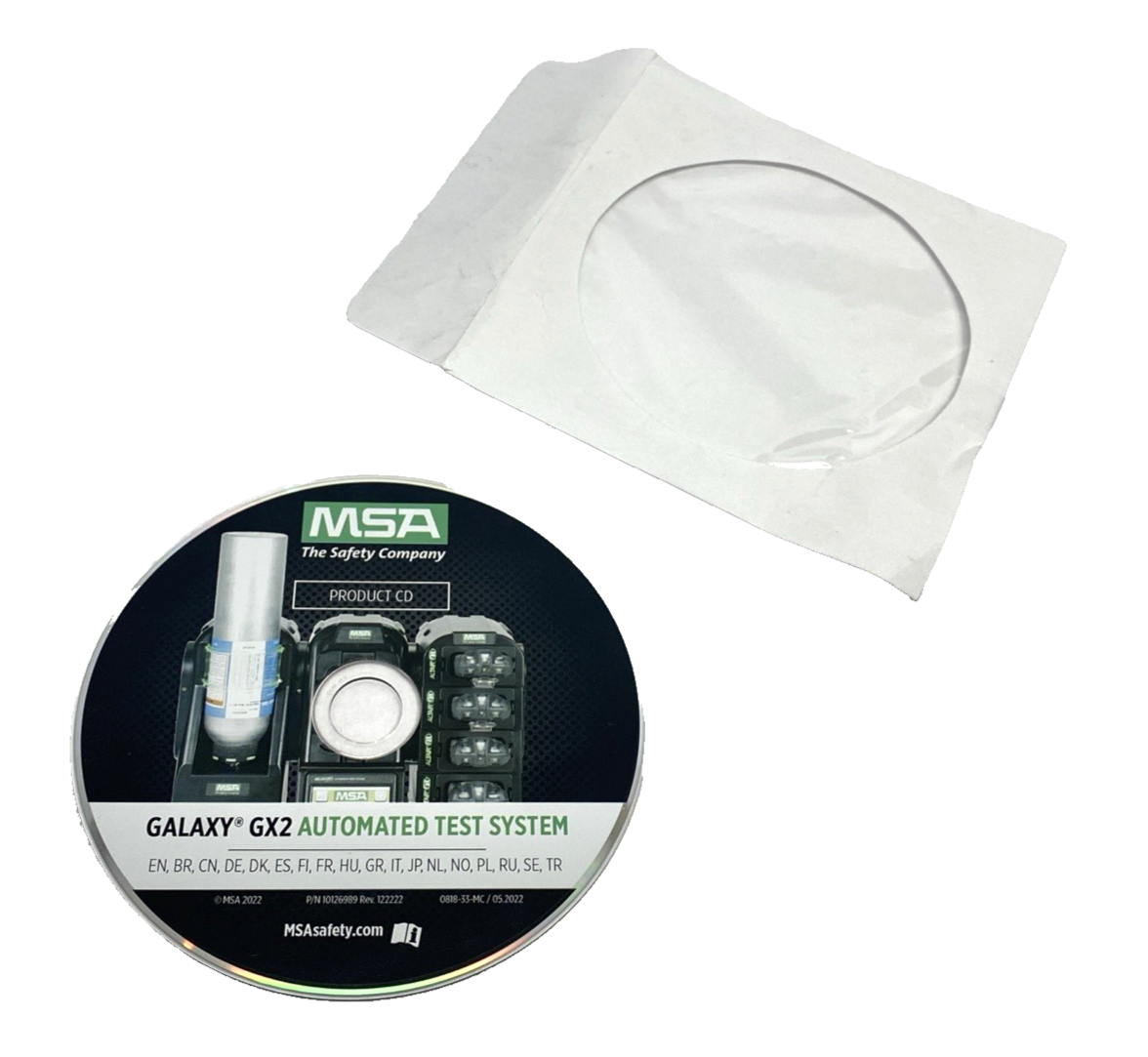 10126989 | MSA Rev. 122222 Galaxy GX2 Automated Test System Product CD - Used - Maverick Industrial Sales