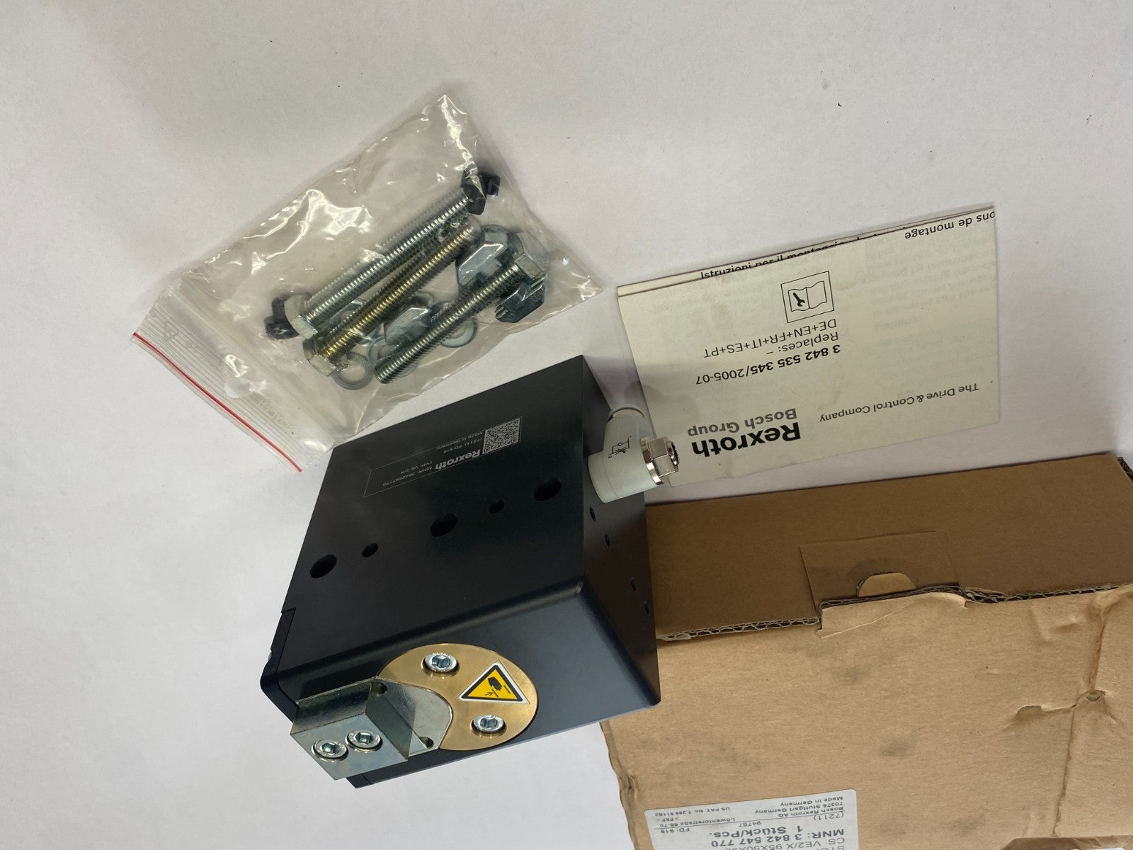 Bosch Rexroth 3842547770 Stop Gate VE2/H - Maverick Industrial Sales