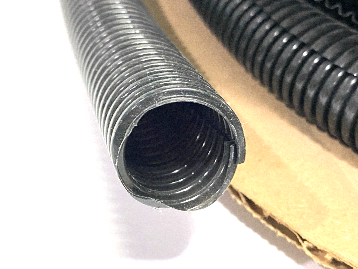 Split Wire Loom Tubing 3/4", Black 4lb TOTAL - Maverick Industrial Sales