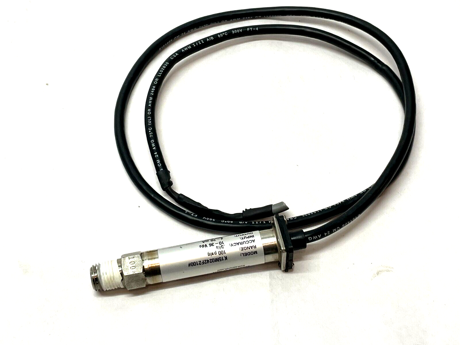 Ashcroft K15M0242F2100 Industrial Pressure Transducer - Maverick Industrial Sales