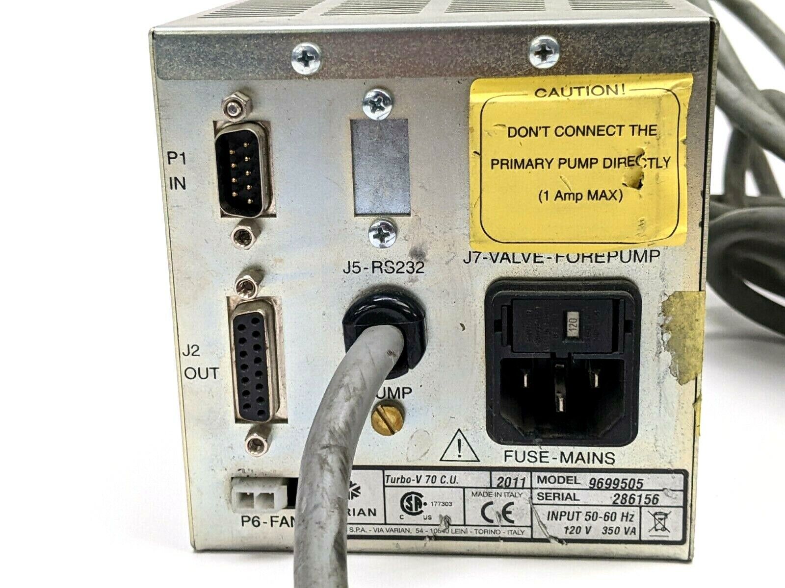 Varian 9699505 Turbo-V 70 Pump Controller - Maverick Industrial Sales