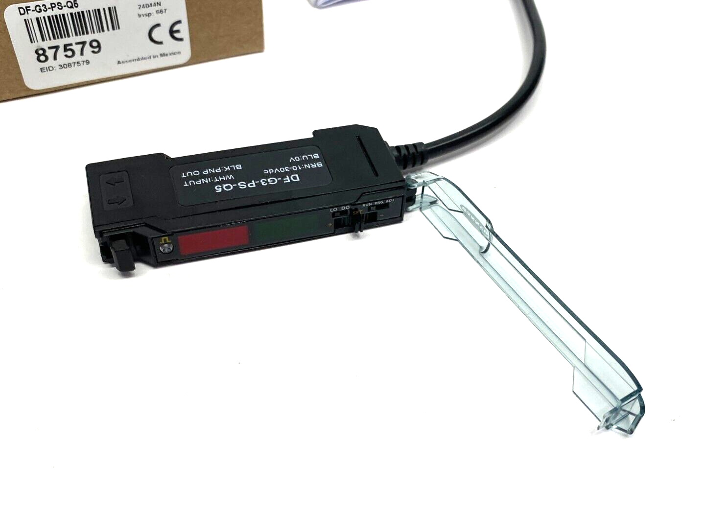 DF-G3-PS-Q5, 87579 | Banner DF-G3-PS-Q5 Red Beam Dual-Display High Power Fiber Amplifier 87579 - New – Open box - Maverick Industrial Sales