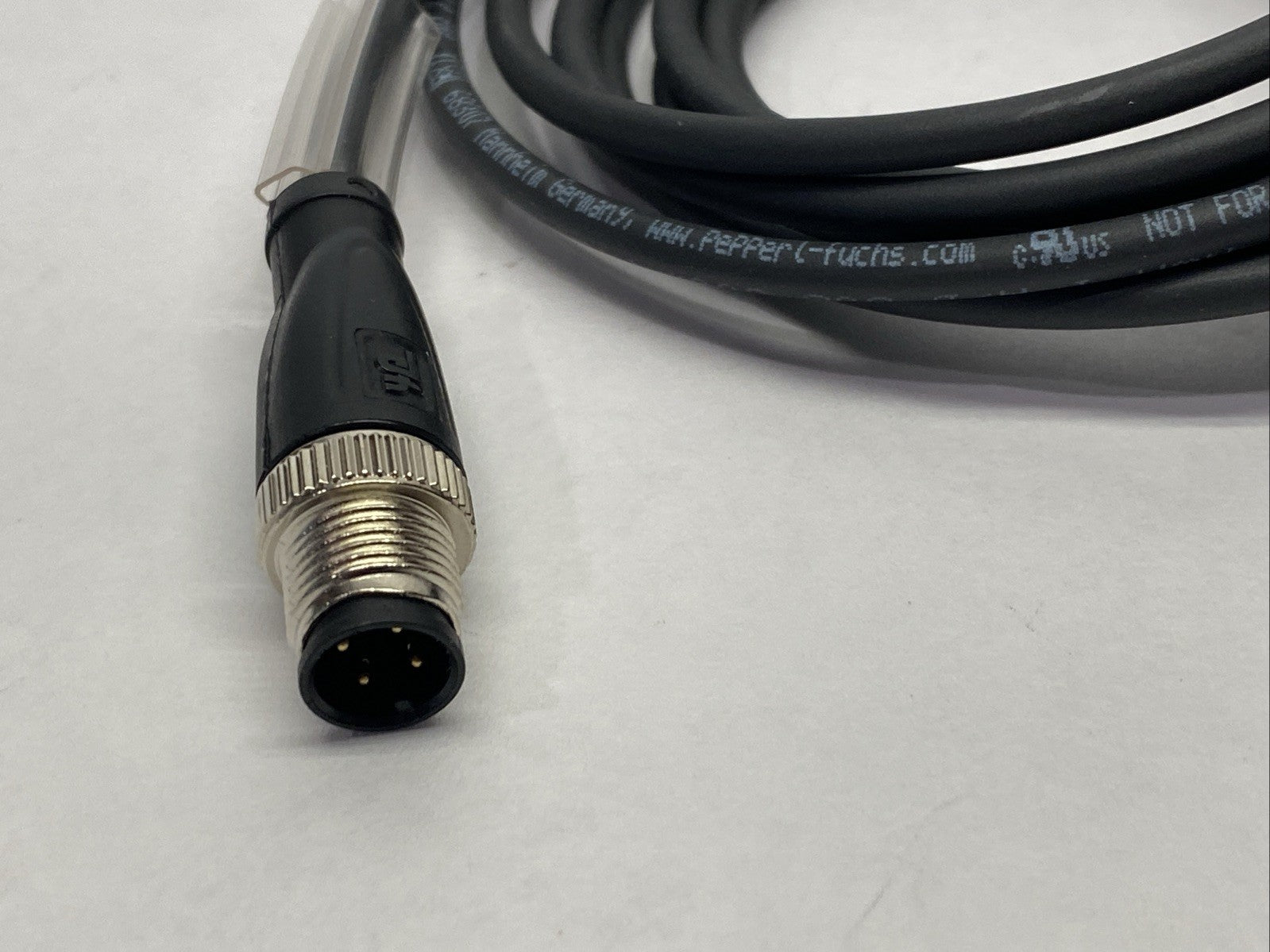 Pepperl+Fuchs V1-G-BK2M-PUR-U-V1-G Connection Cable M/F M12 4-Pin 2m 456599 - Maverick Industrial Sales