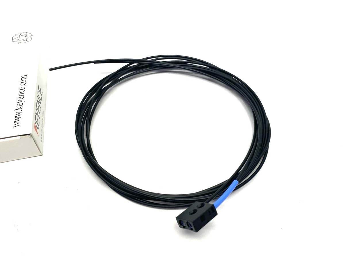 Keyence FU-40S Top-Beam Emitting Reflective Fiber Unit NO FIBER CUTTER - Maverick Industrial Sales