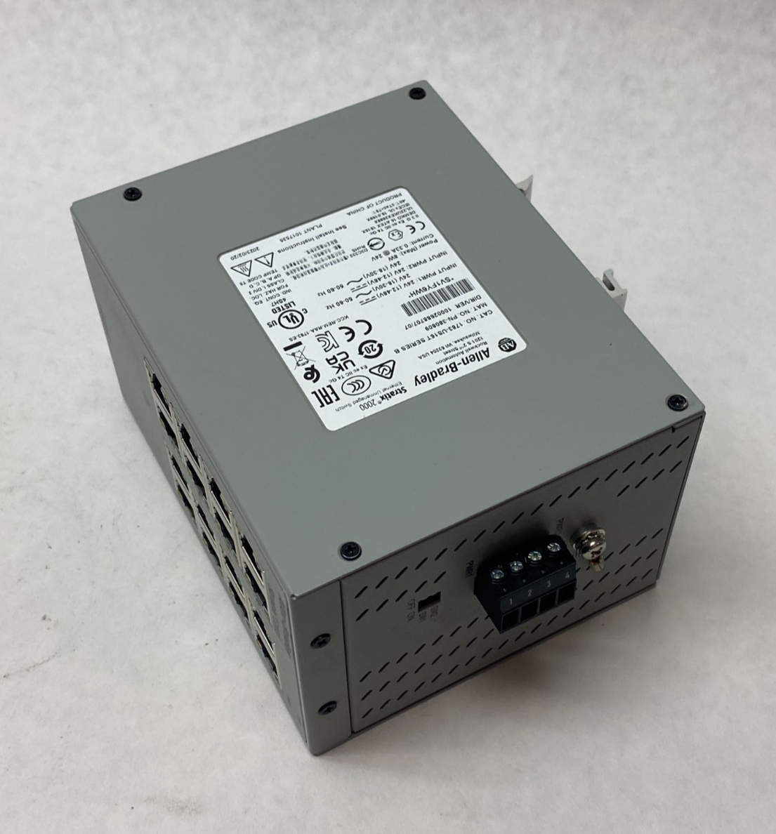 Allen Bradley 1783-US16T Ser. B Stratix 2000 Unmanaged Ethernet Switch 16-Port - Maverick Industrial Sales