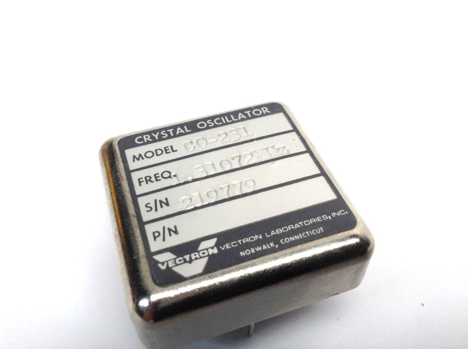 Crystal Oscillator C0-231 1.3072MHz - Maverick Industrial Sales