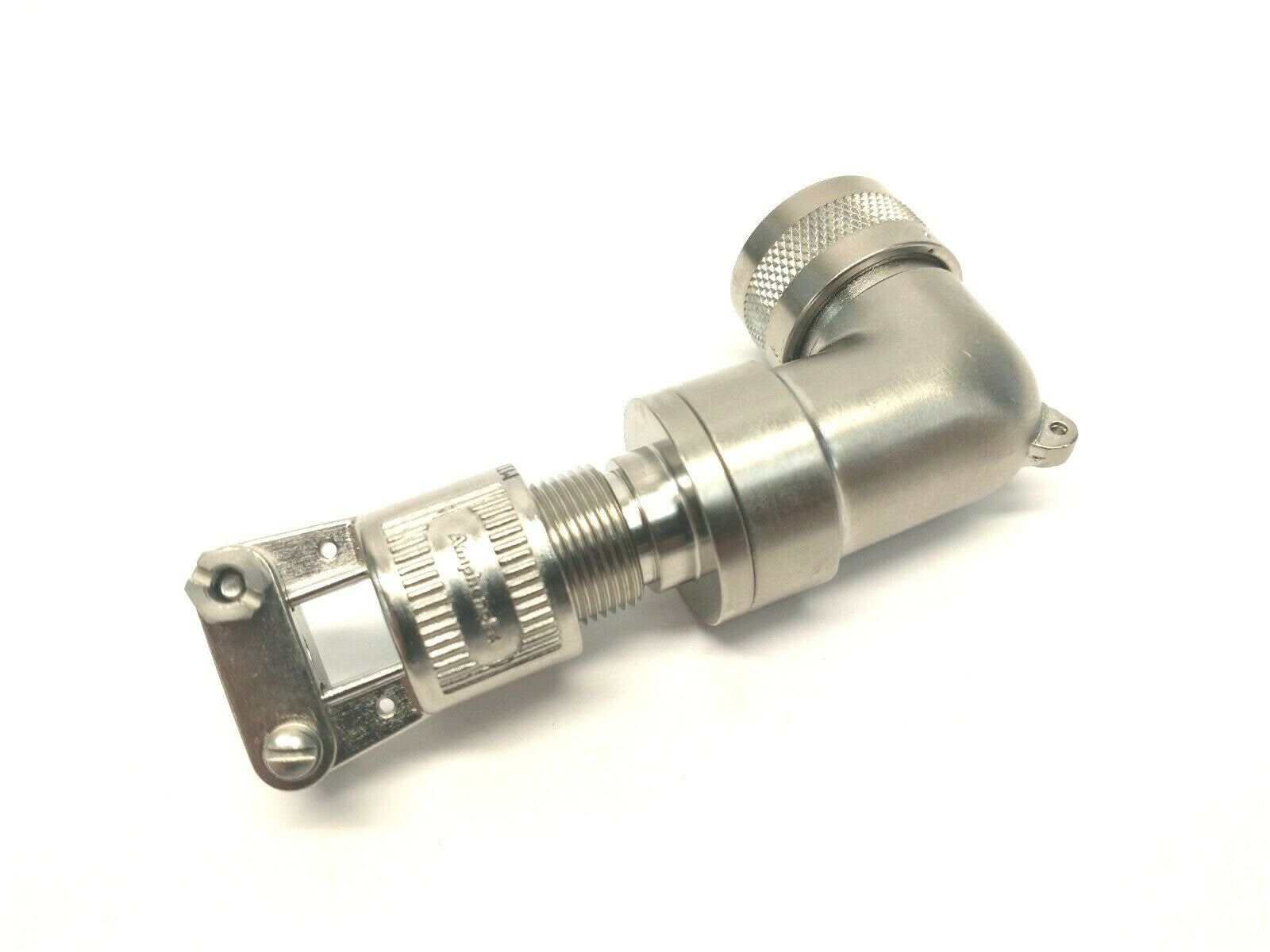 Milnec BME4-074N Aluminum 90 Degree Shell Size 14 Environmental Backshell 2045 - Maverick Industrial Sales