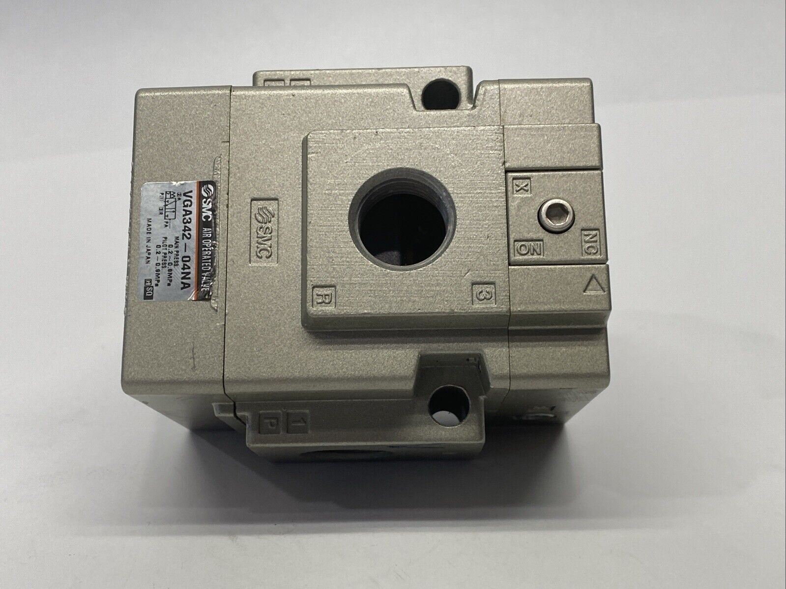 SMC VGA342-04NA Air Operated Pilot Valve 3 Port - Maverick Industrial Sales