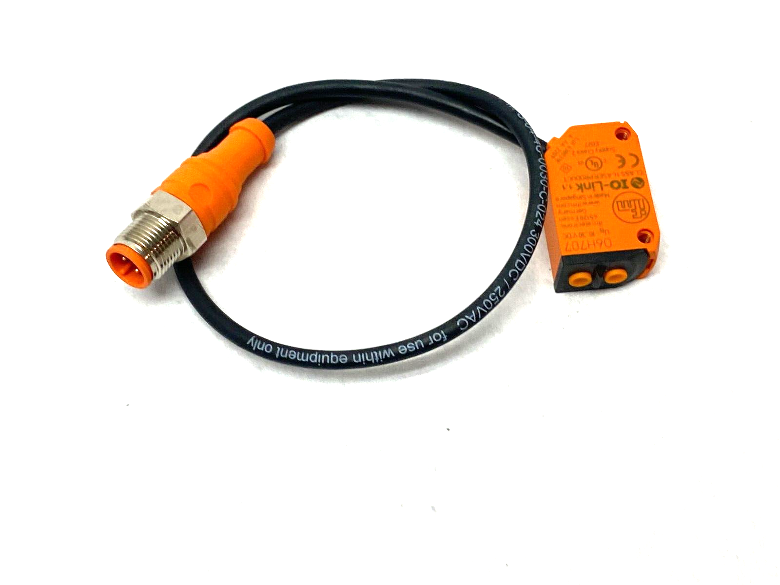 Ifm O6H707 Diffuse Sensor with Background Suppression O6HLFPKG/0,30m/US - Maverick Industrial Sales