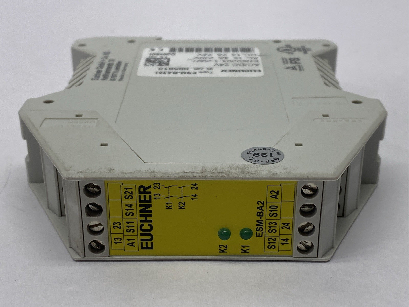 Euchner ESM-BA2 Safety Relay 24V 085610 - Maverick Industrial Sales