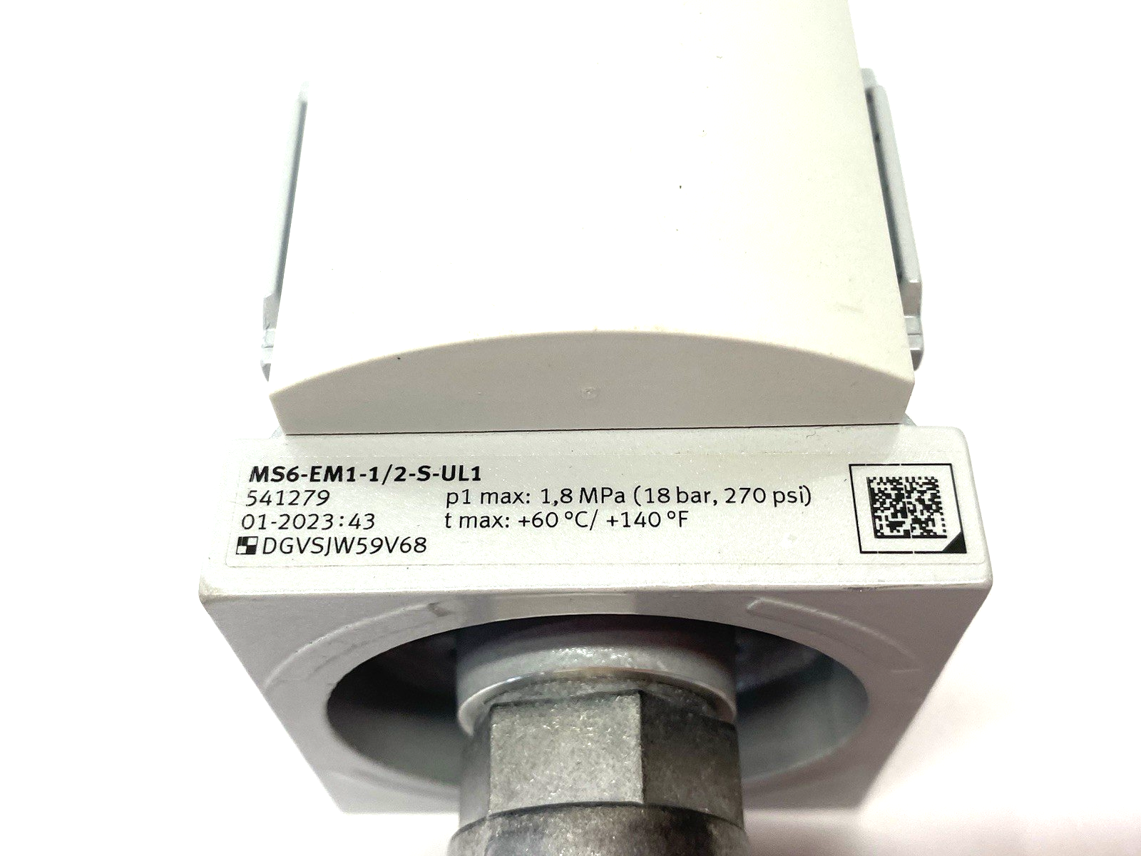 Festo MS6-EM1-1/2-S-UL1 Modular On/Off Valve w/ Silencer 541279 - Maverick Industrial Sales