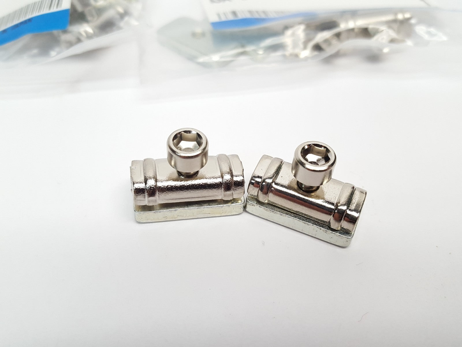 Lot of 8 Pair SMC ISA-3-A Station Fitting Clamp - Maverick Industrial Sales