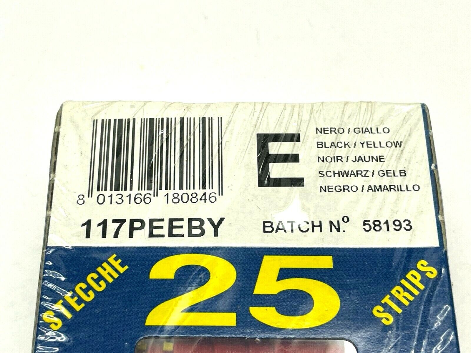 Grafoplast 117PEEBY Wiremarker Strips LOT OF 50 - Maverick Industrial Sales