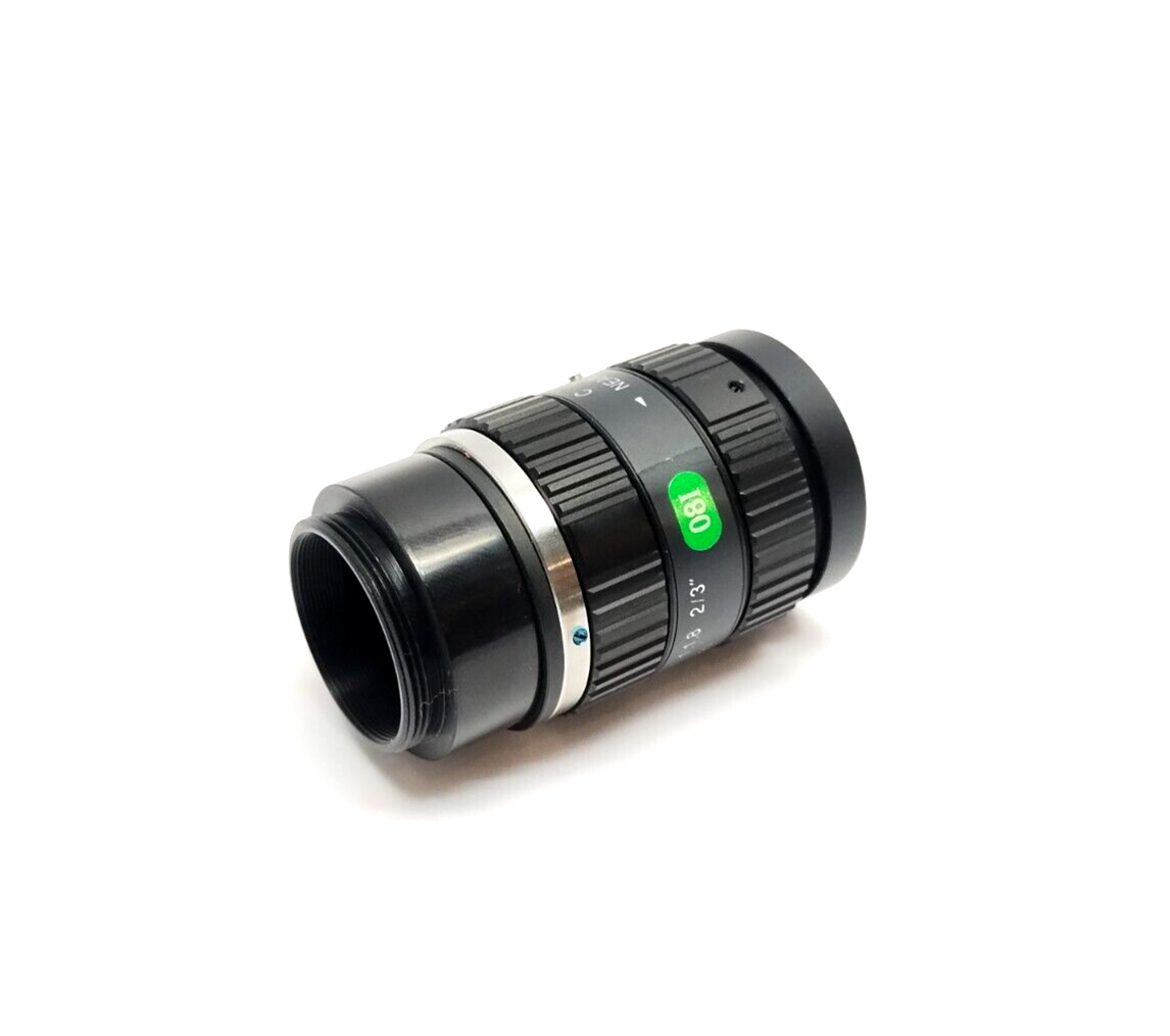 Computar M5018-MP2 50mm Machine Vision Lens 2/3" C-Mount f/1.8 - Maverick Industrial Sales
