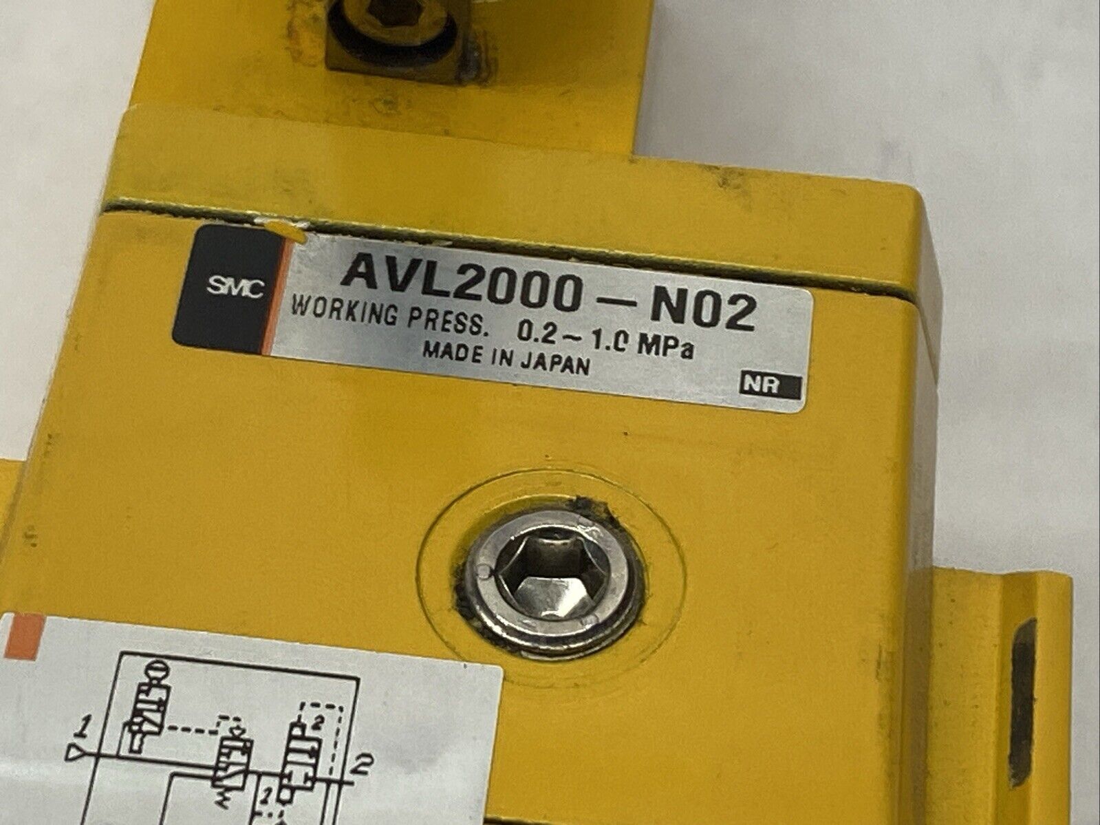 SMC AVL2000-N02 Soft Start Lock-Out Valve 24VDC - Maverick Industrial Sales