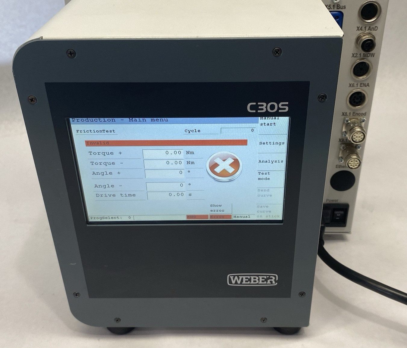 Weber C30S3M-V3-115-PN-NV-Red Process Controller, Screwdriving System - Maverick Industrial Sales